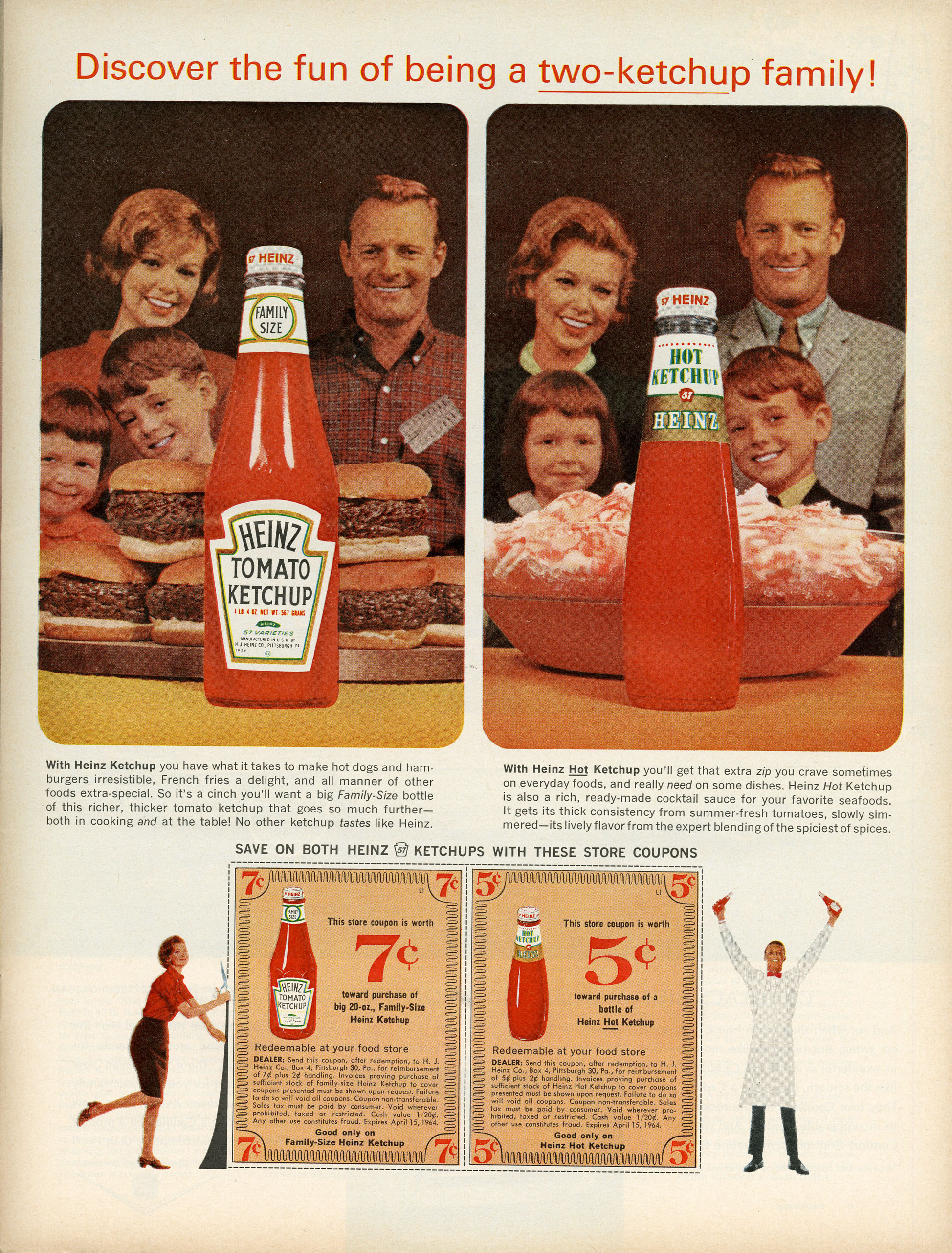 LIFE Magazine Heinz ad, 1964