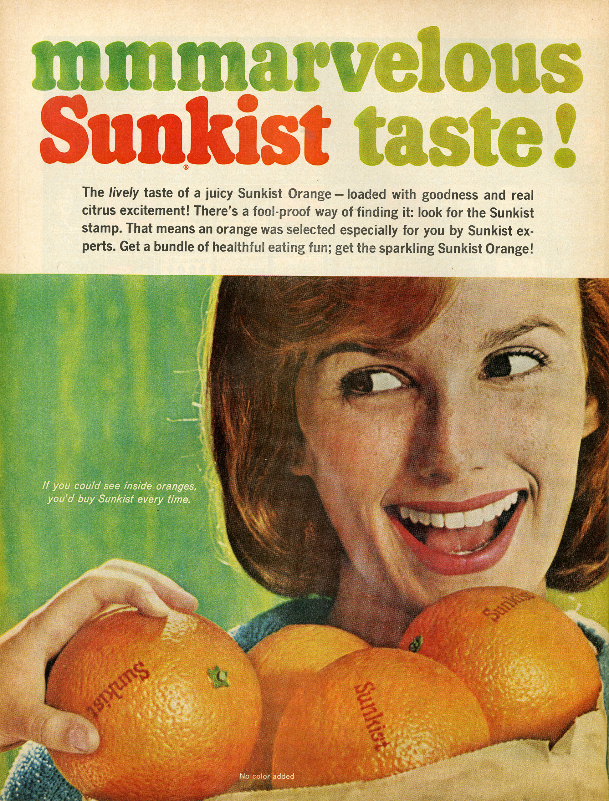 LIFE Magazine Sunkist ad, 1965