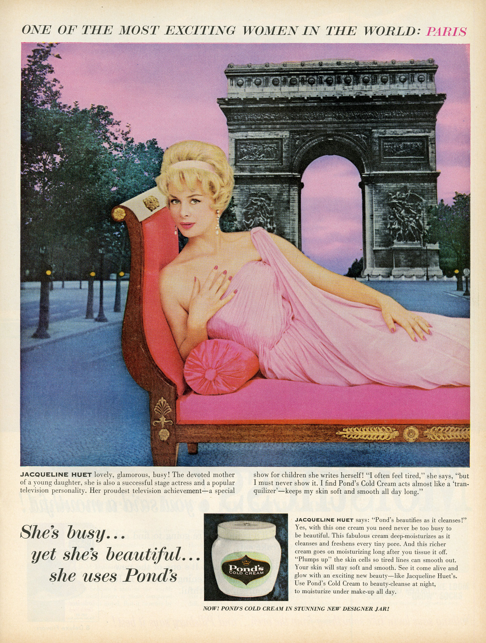 LIFE Magazine Ponds ad, 1965
