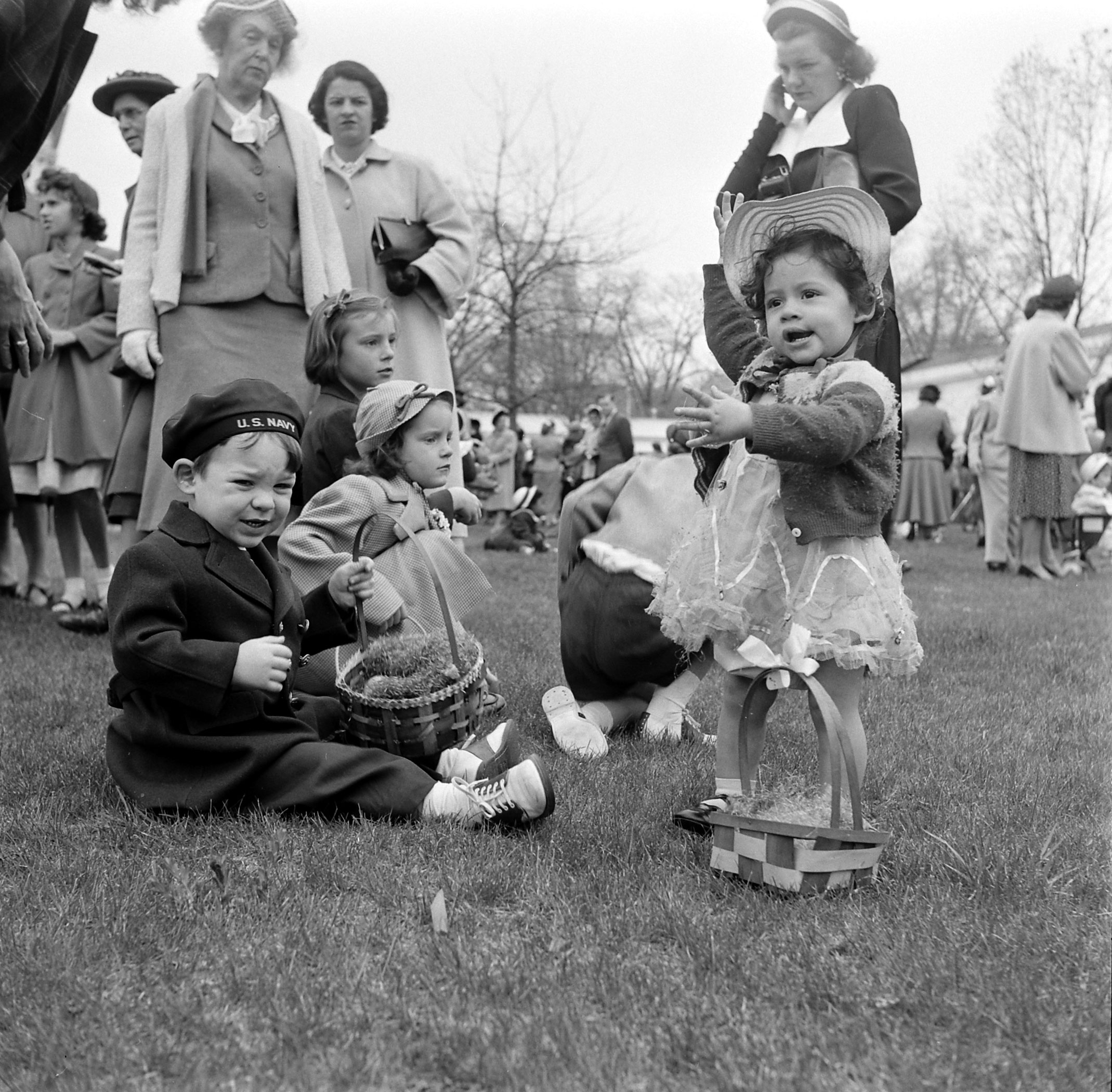 White House Easter Egg Roll, 1953