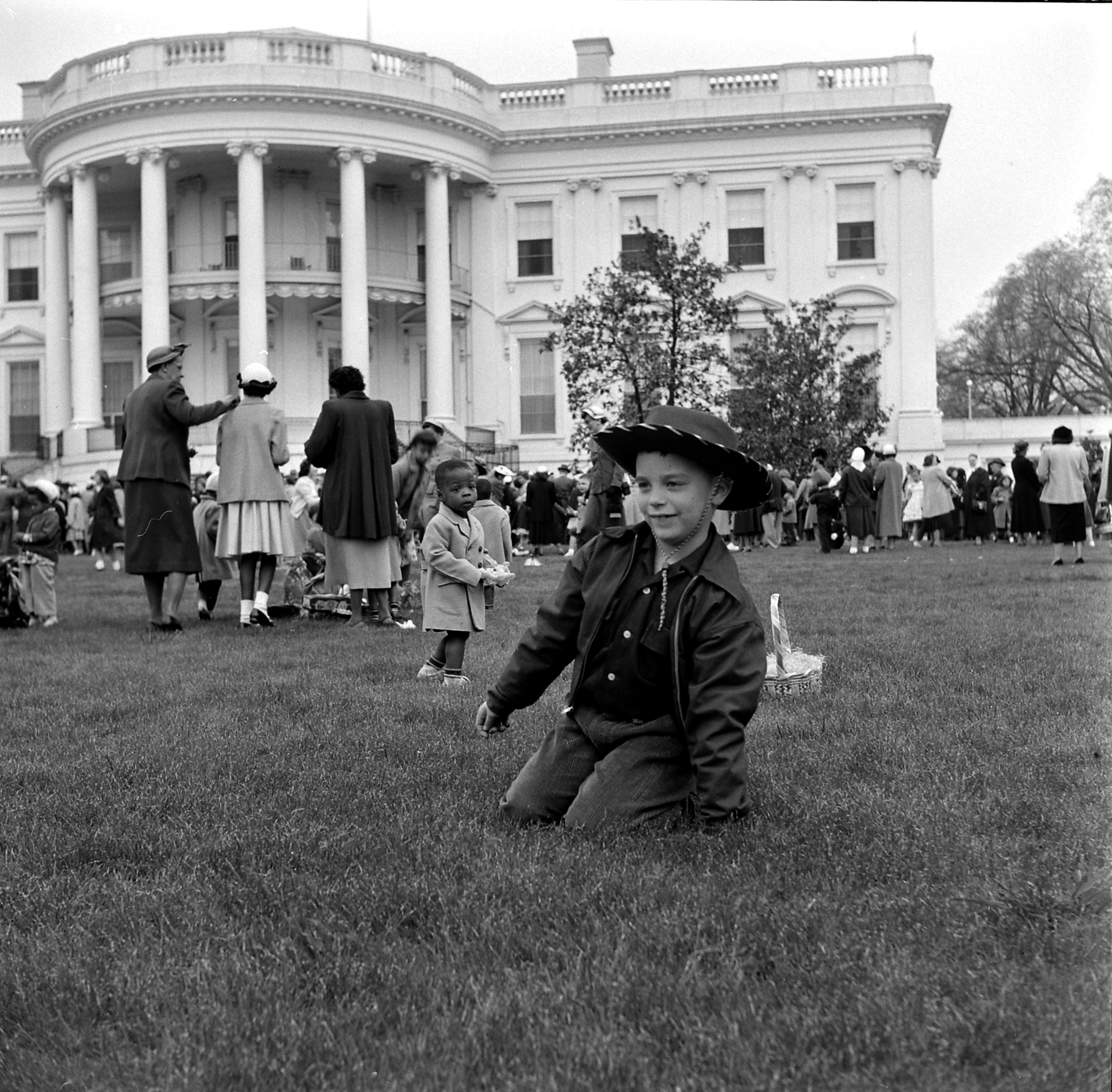 White House Easter Egg Roll, 1953