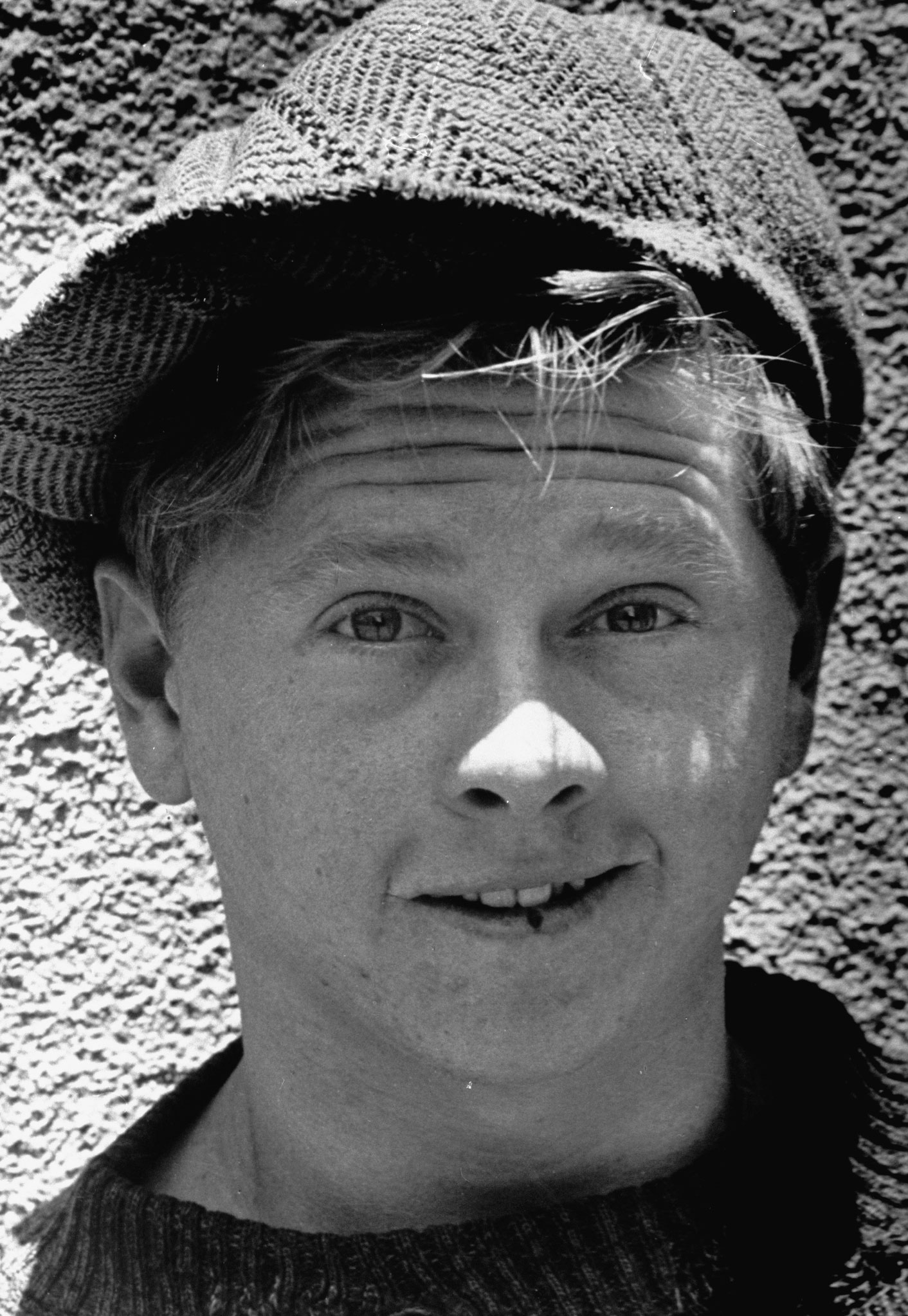 Portrait of young Mickey Rooney, 1938.