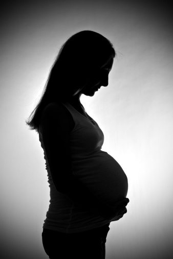 pregnant-woman-silhouette