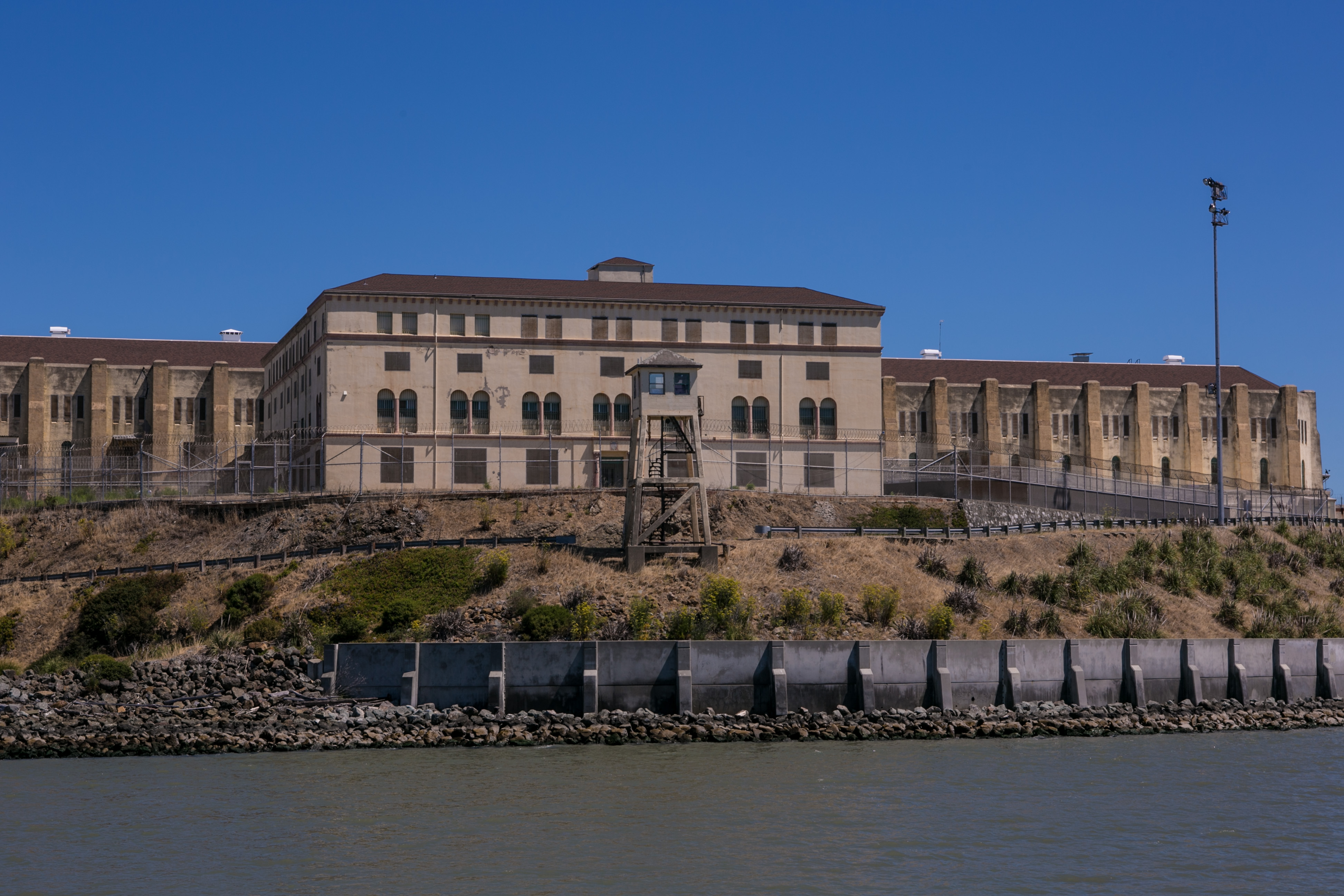 San Quentin Prison shown on July 10, 2013, in Larkspur, Califo.