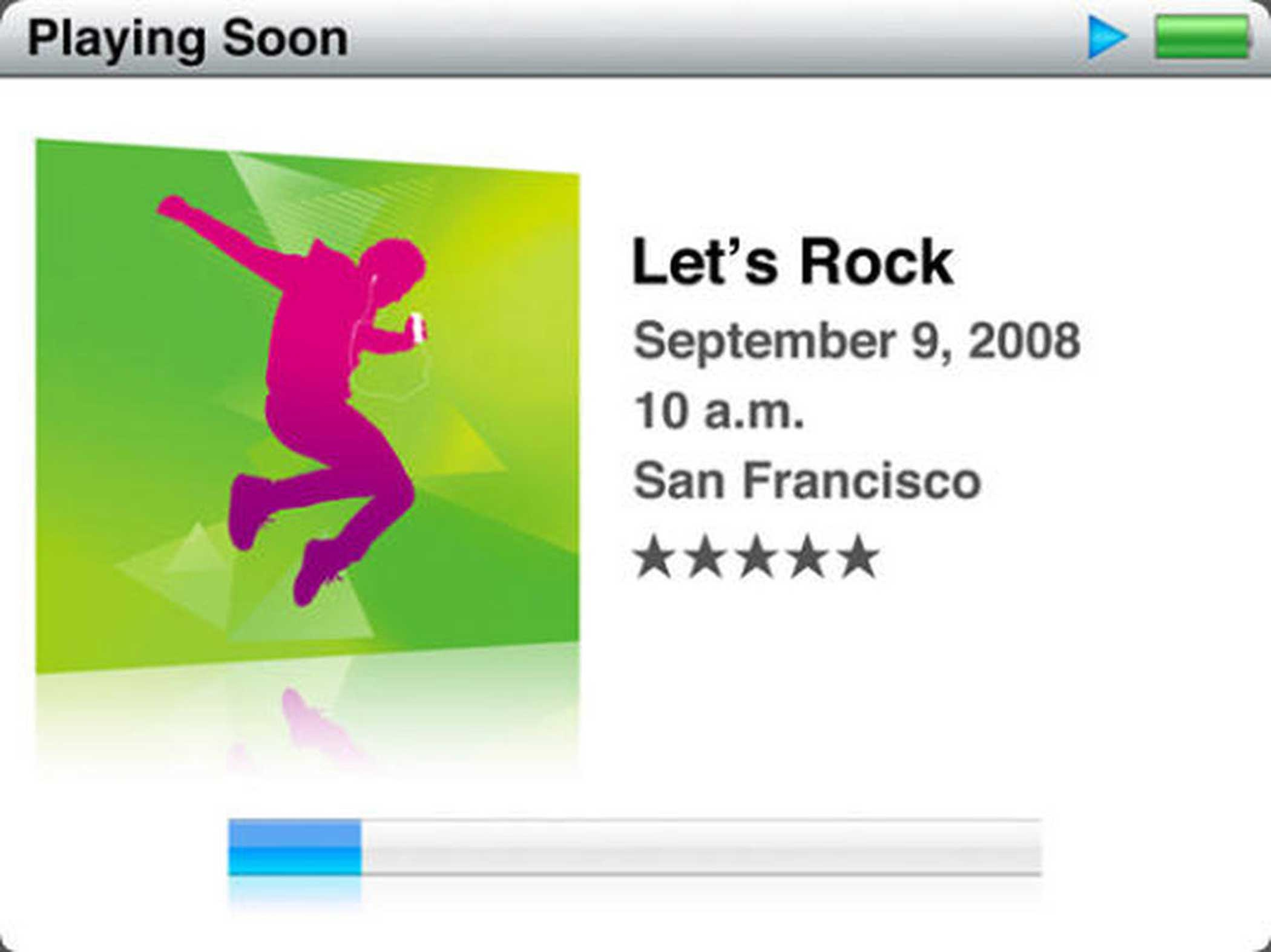 2nd Generation iPod Touch, September 2008, Cupertino