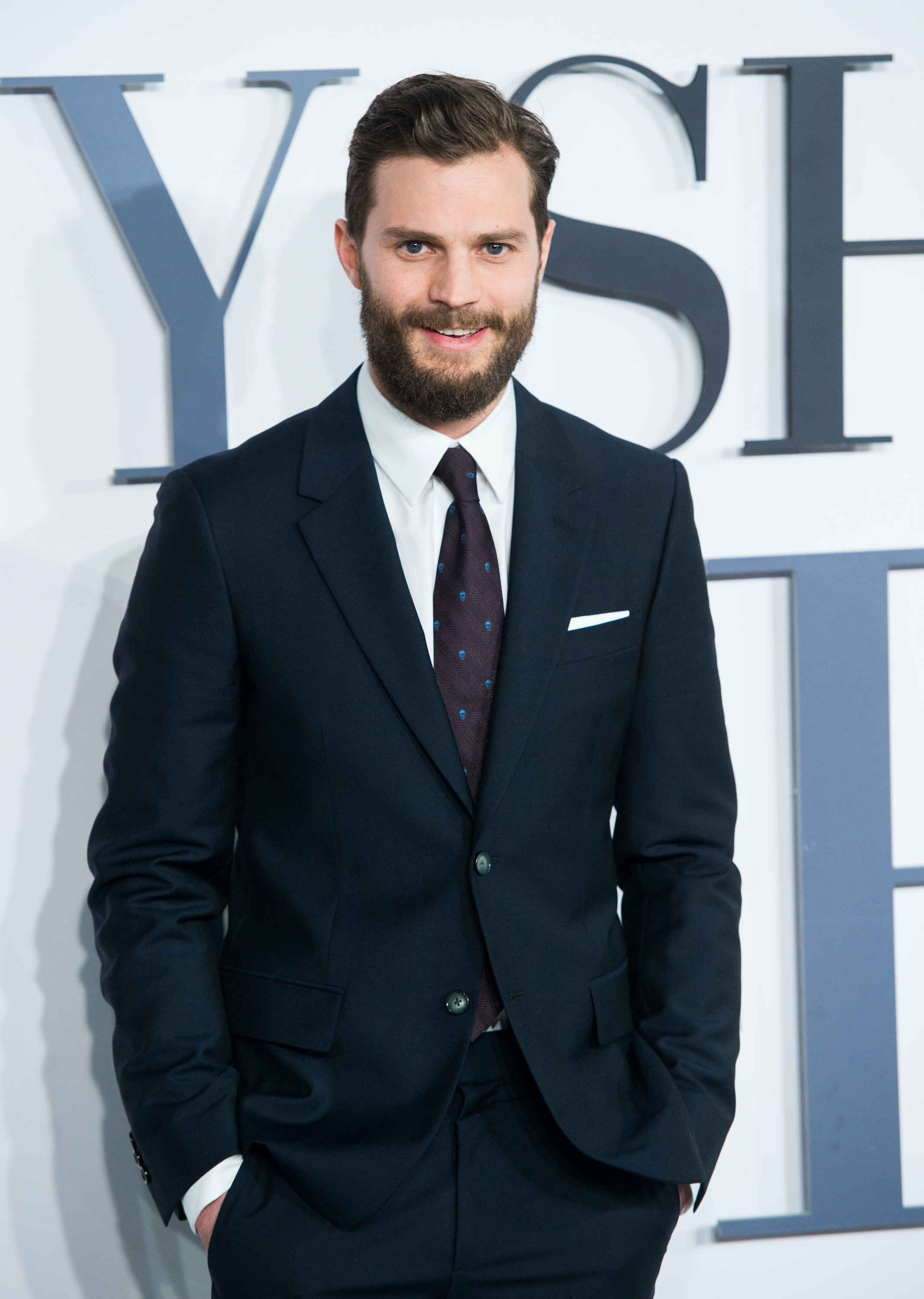 Jamie Dornan attends the UK Premiere of "Fifty Shades Of Grey" at Odeon Leicester Square on Feb 12, 2015 in London. (Samir Hussein—WireImage/Getty Images)
