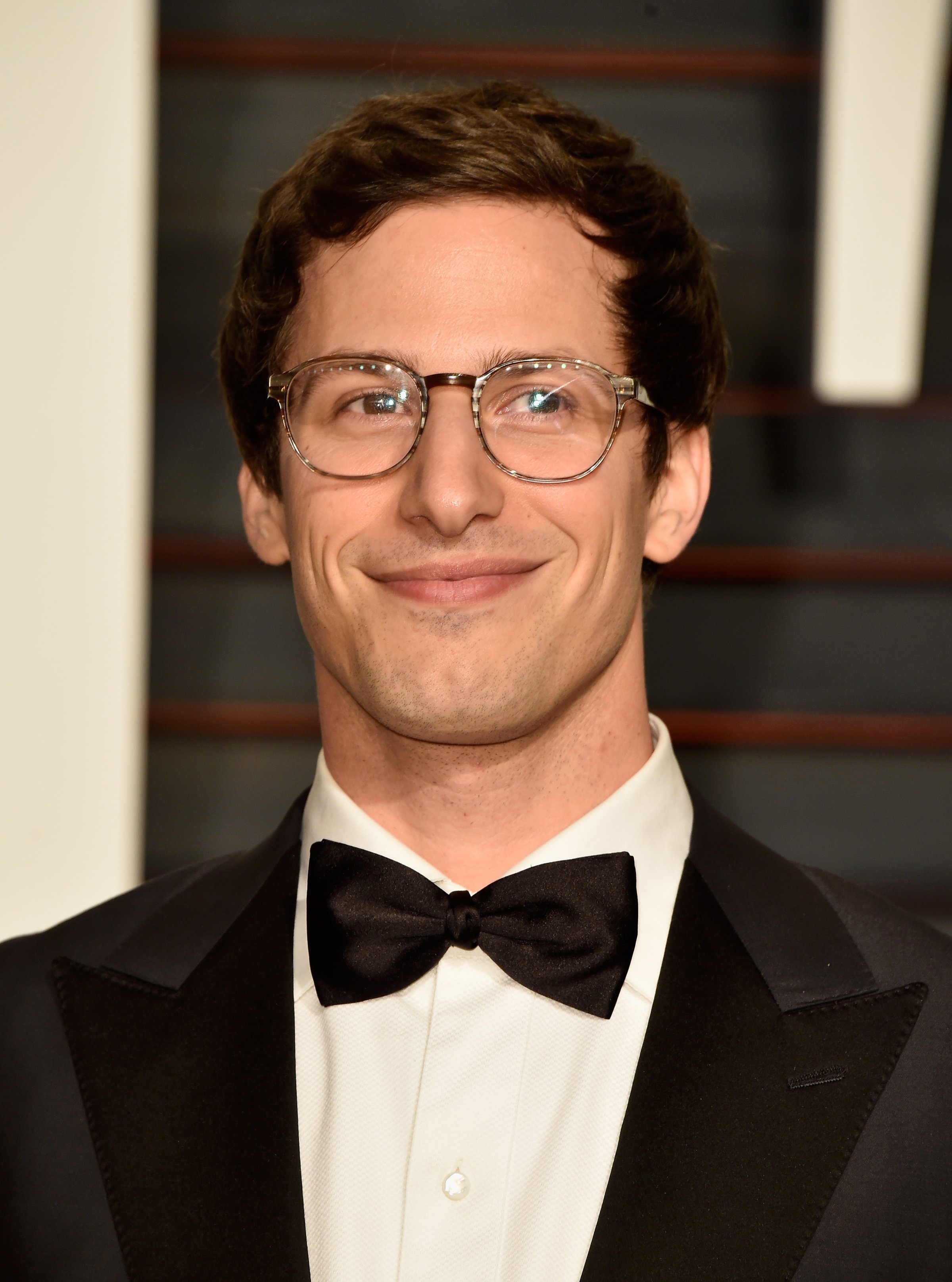 Andy Samberg attends the 2015 Vanity Fair Oscar Party in Beverly Hills, Calif. on Feb. 22, 2015.