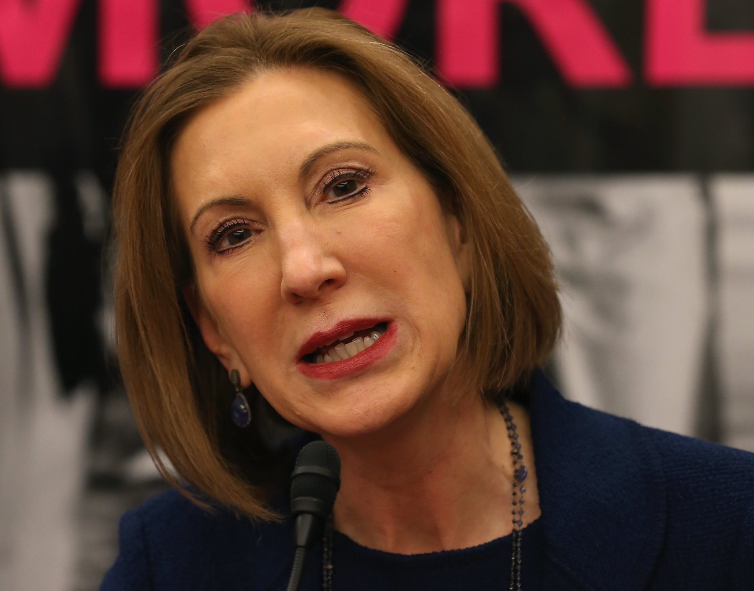 Carly Fiorina Speaks At Panel Discussion On Conservative Principles And Women