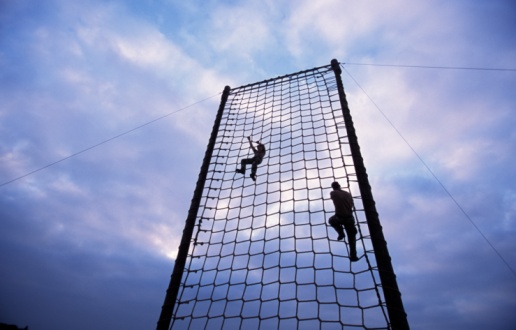 man-net-obstacle-course