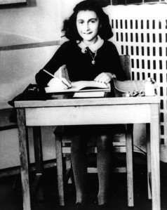 This is an undated photo of Anne Frank, the young Jewish girl who, with her family, hid from the Nazis in Amsterdam, Netherlands, during World War II.