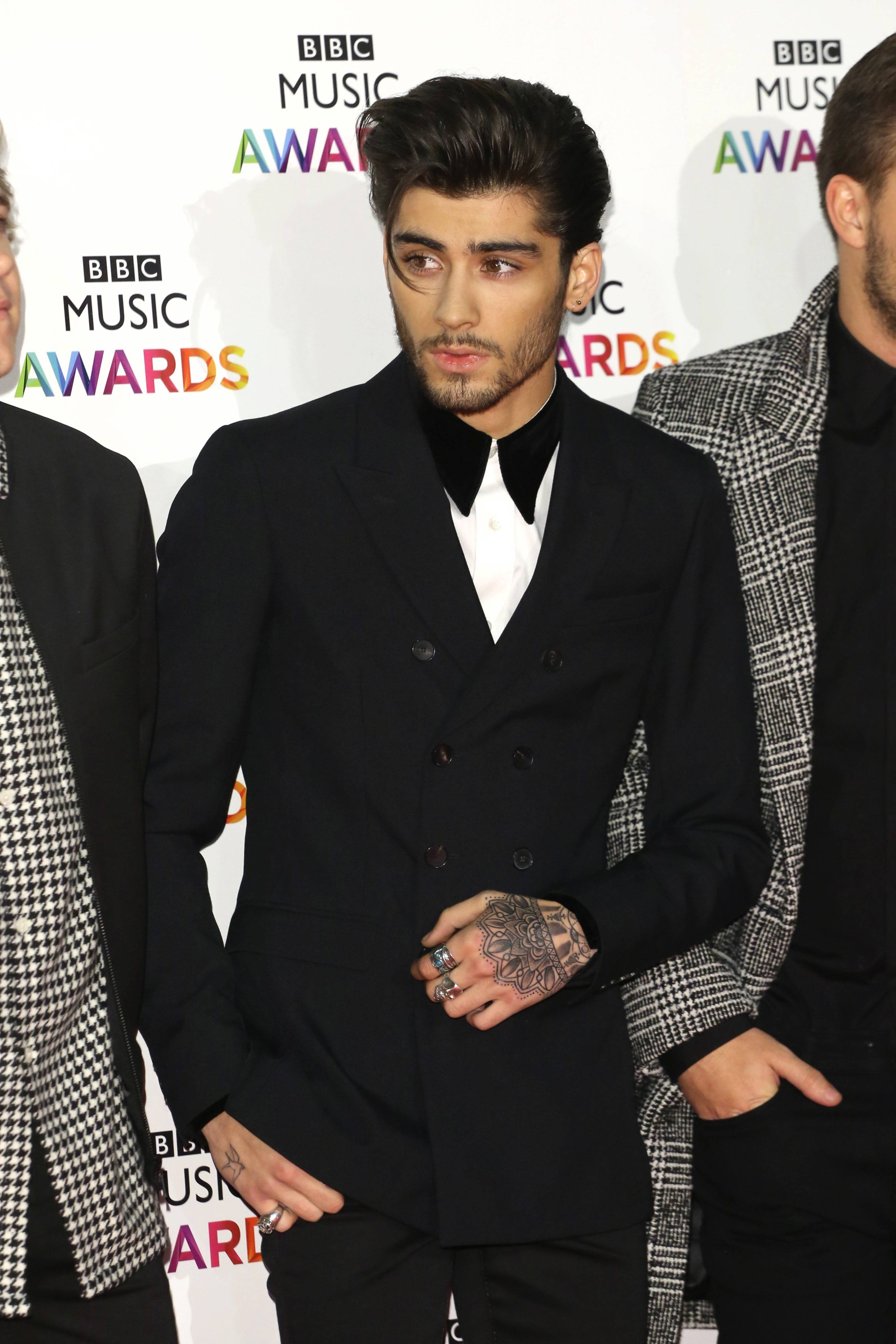 Zayn Malik at the BBC Music Awards 2014 in London, England on Dec. 12, 2014.