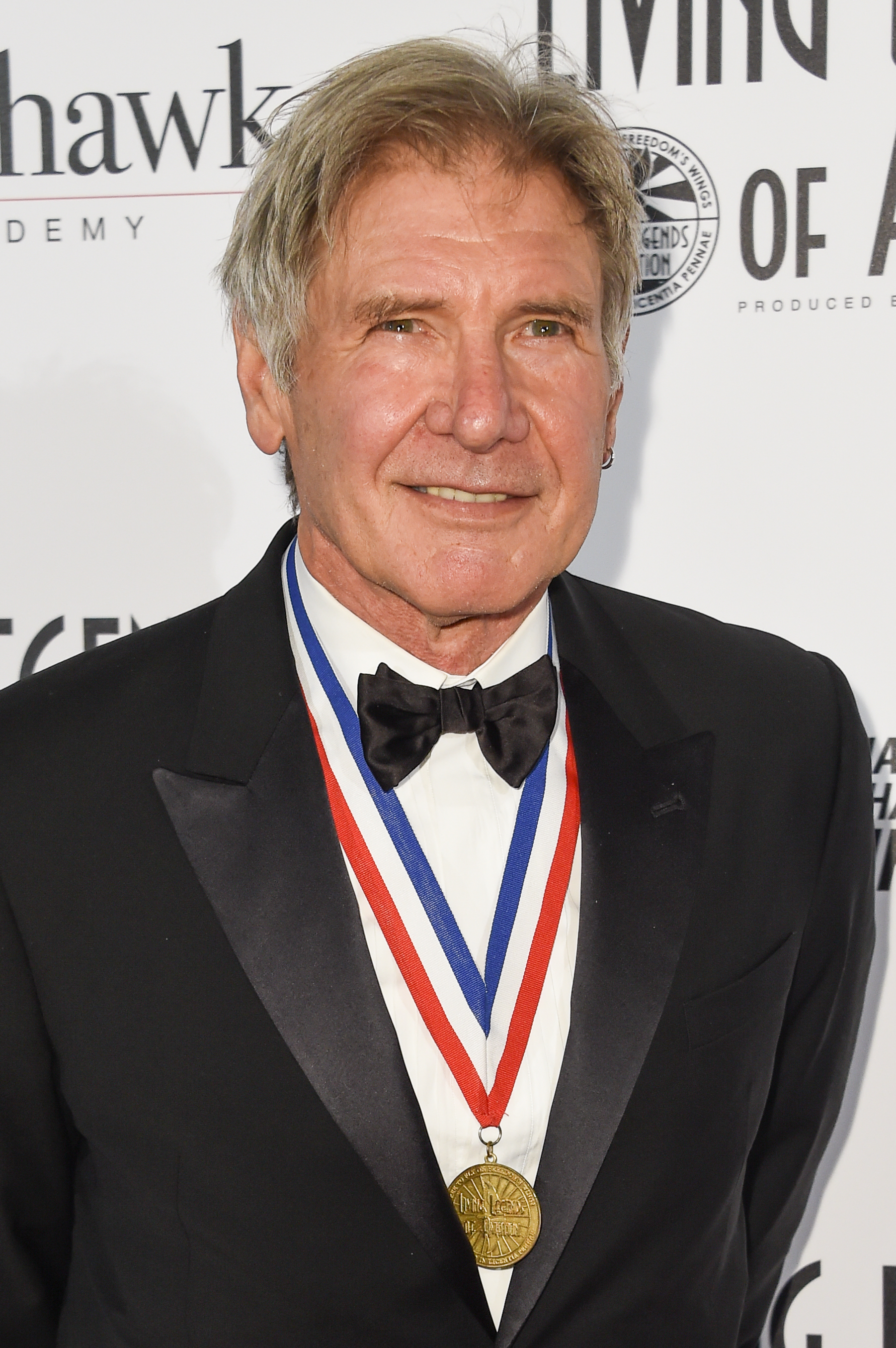 Harrison Ford attends the 12th Annual Living Legends of Aviation Awards in Los Angeles on Jan. 16, 2015.