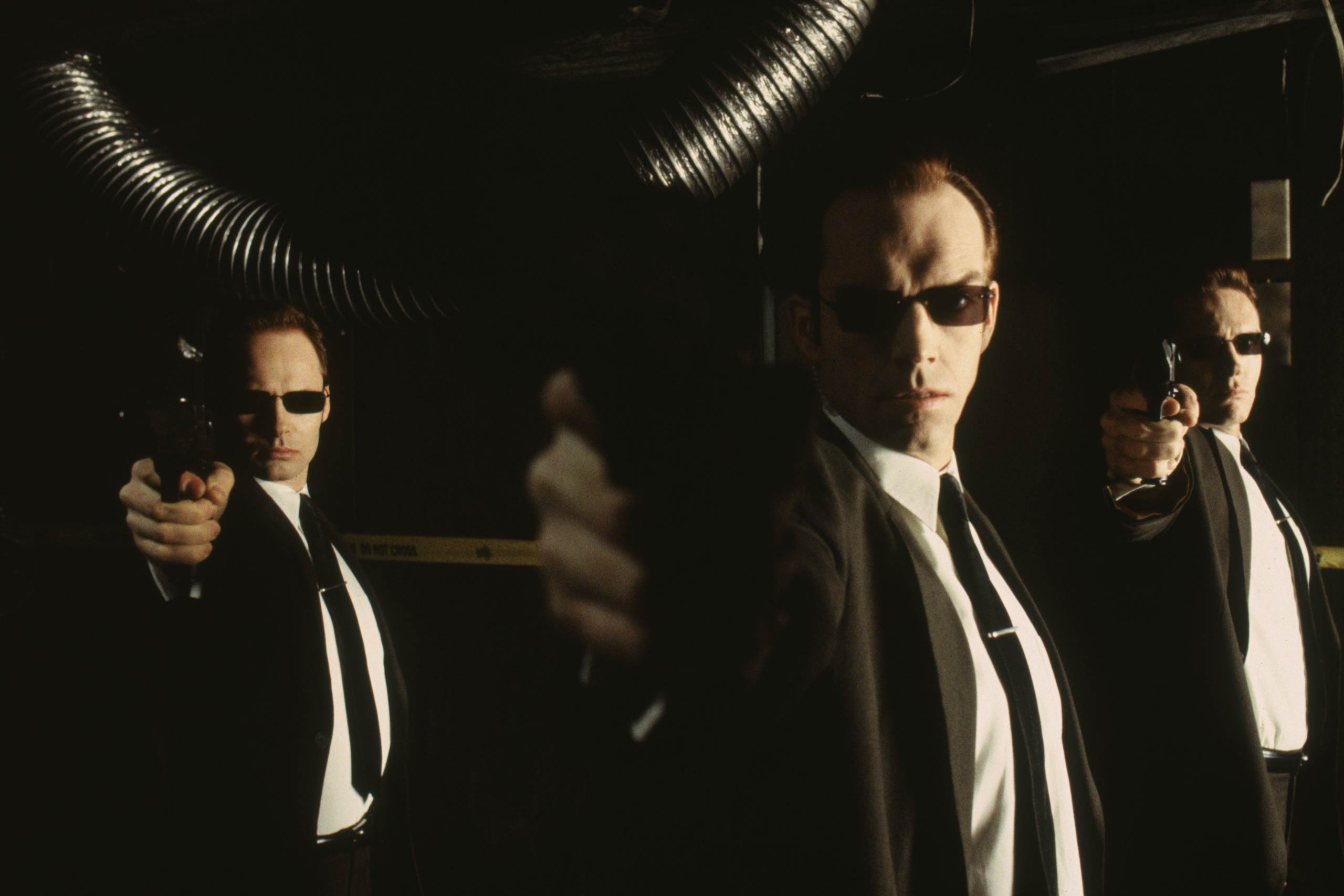 Agent Smith in <i>The Matrix</i>, 1999 (Warner Bros.)