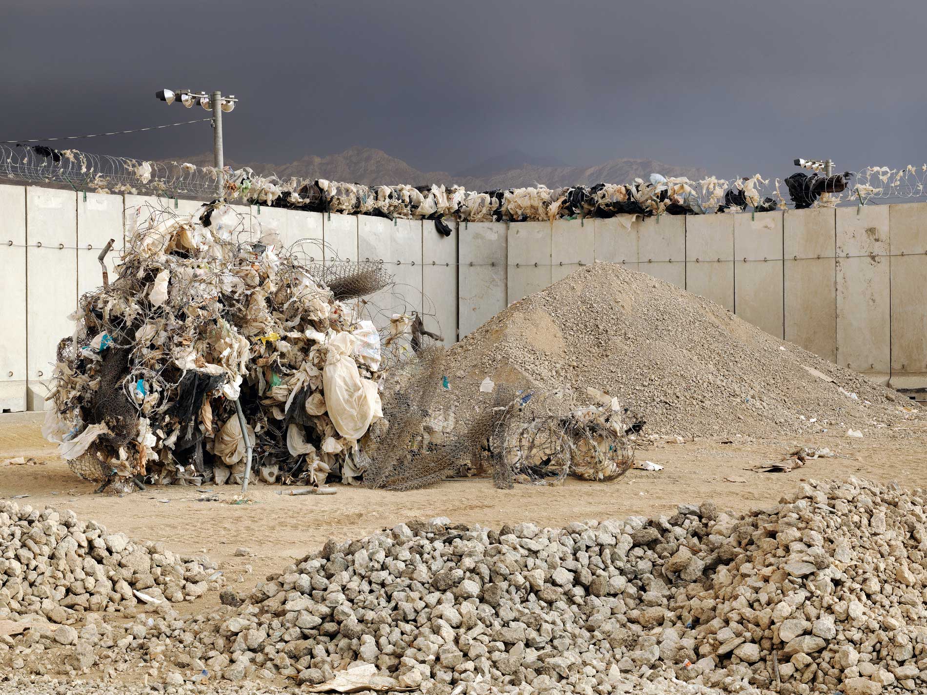 Wired Rawfile: The Mountains Of MajeedScene from Bagram Airfield U.S. military base in Afghanistan.
