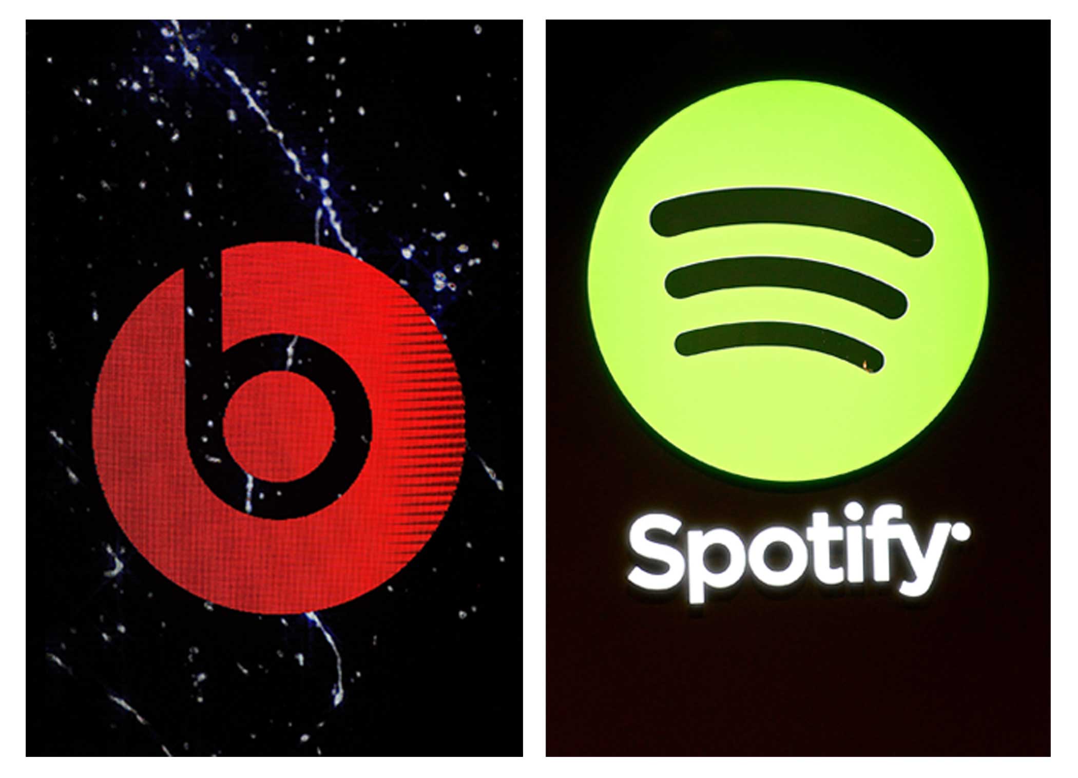 Beats By Dre and Spotify logos