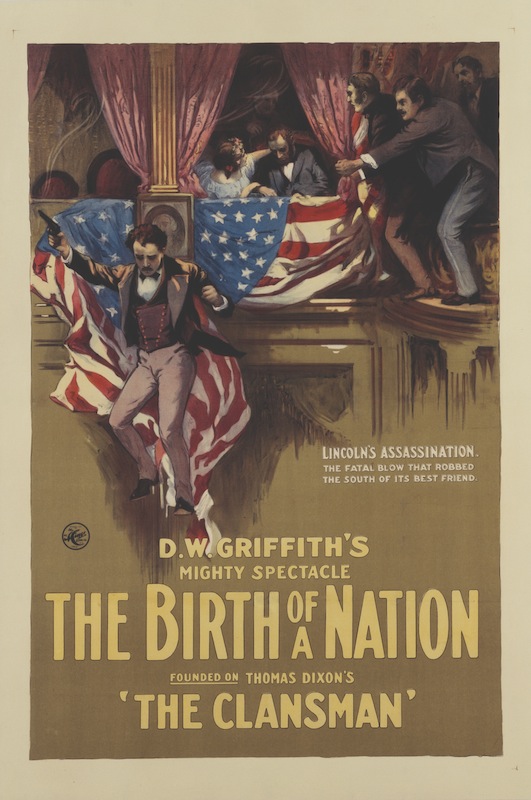 A poster for D.W. Griffith's 1915 drama 'The Birth of a Nation'. (Movie Poster Image Art / Getty Images)