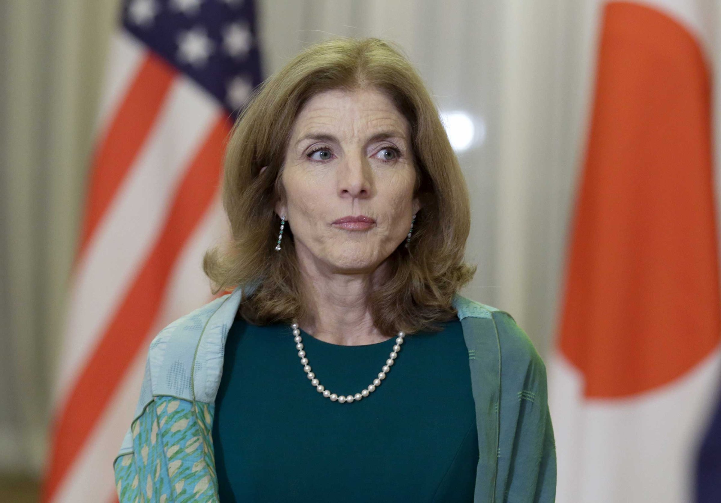 US Ambassador to Japan Caroline Kennedy in Tokyo on March 17, 2015.