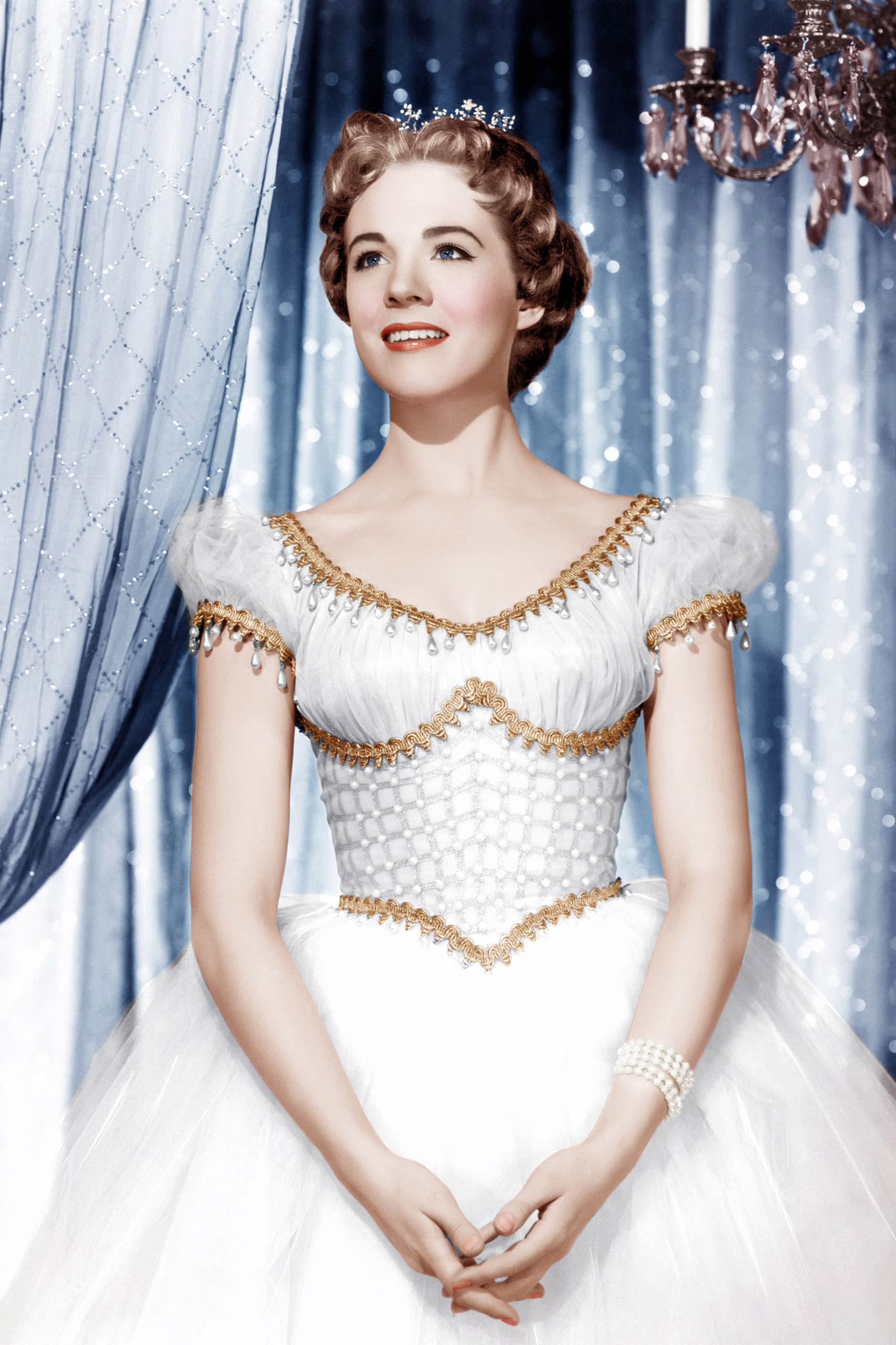 Julie Andrews in a TV special of Rodgers &amp; Hammerstein's Cinderella, 1957