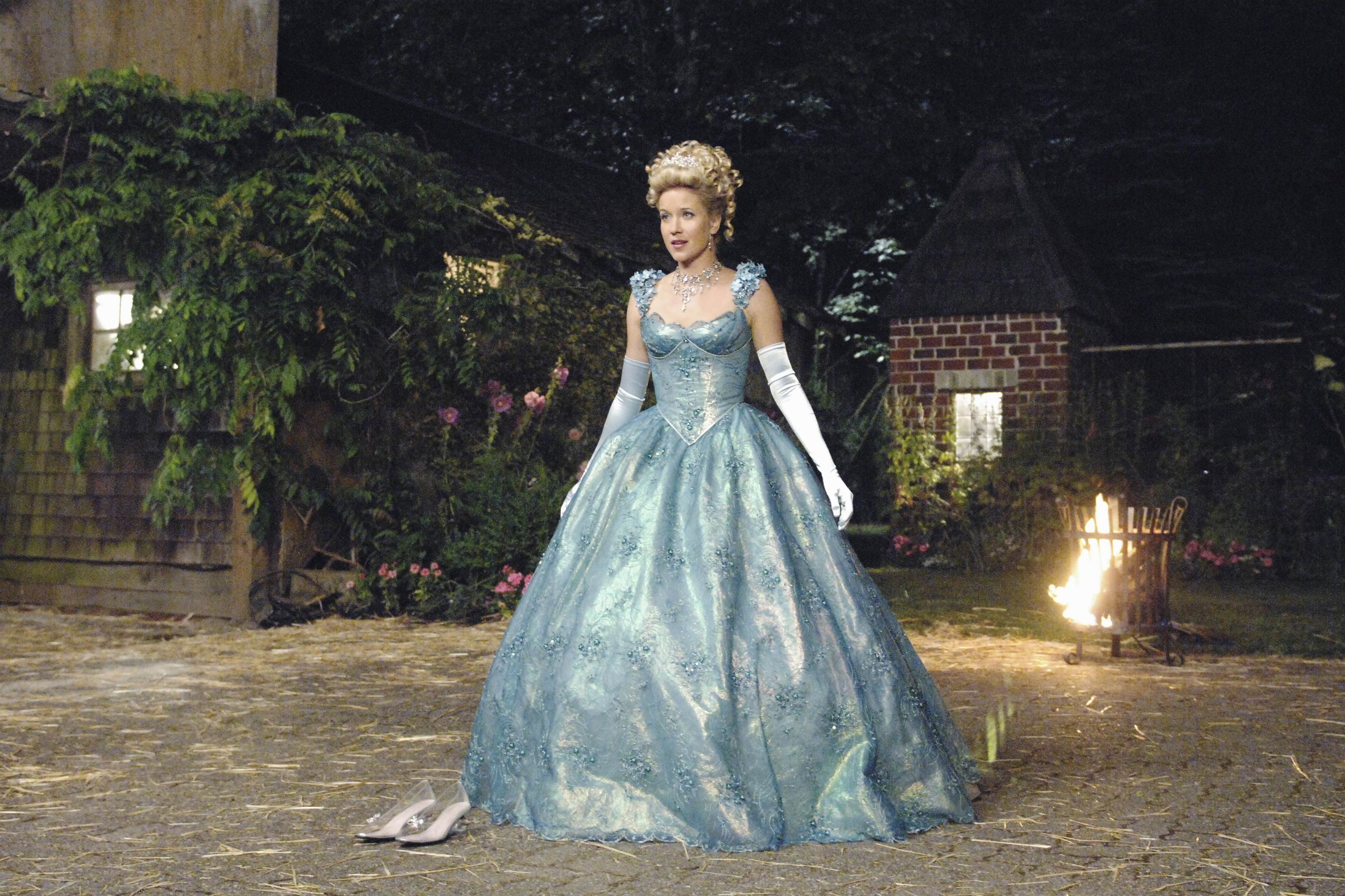 Jessy Schram as Cinderella in ABC's Once Upon a Time, 2011