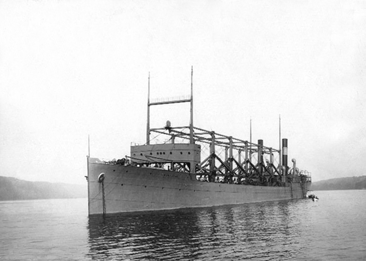The USS Cyclops, which disapeared in Bermuda in 1918 (APIC / Getty Images)