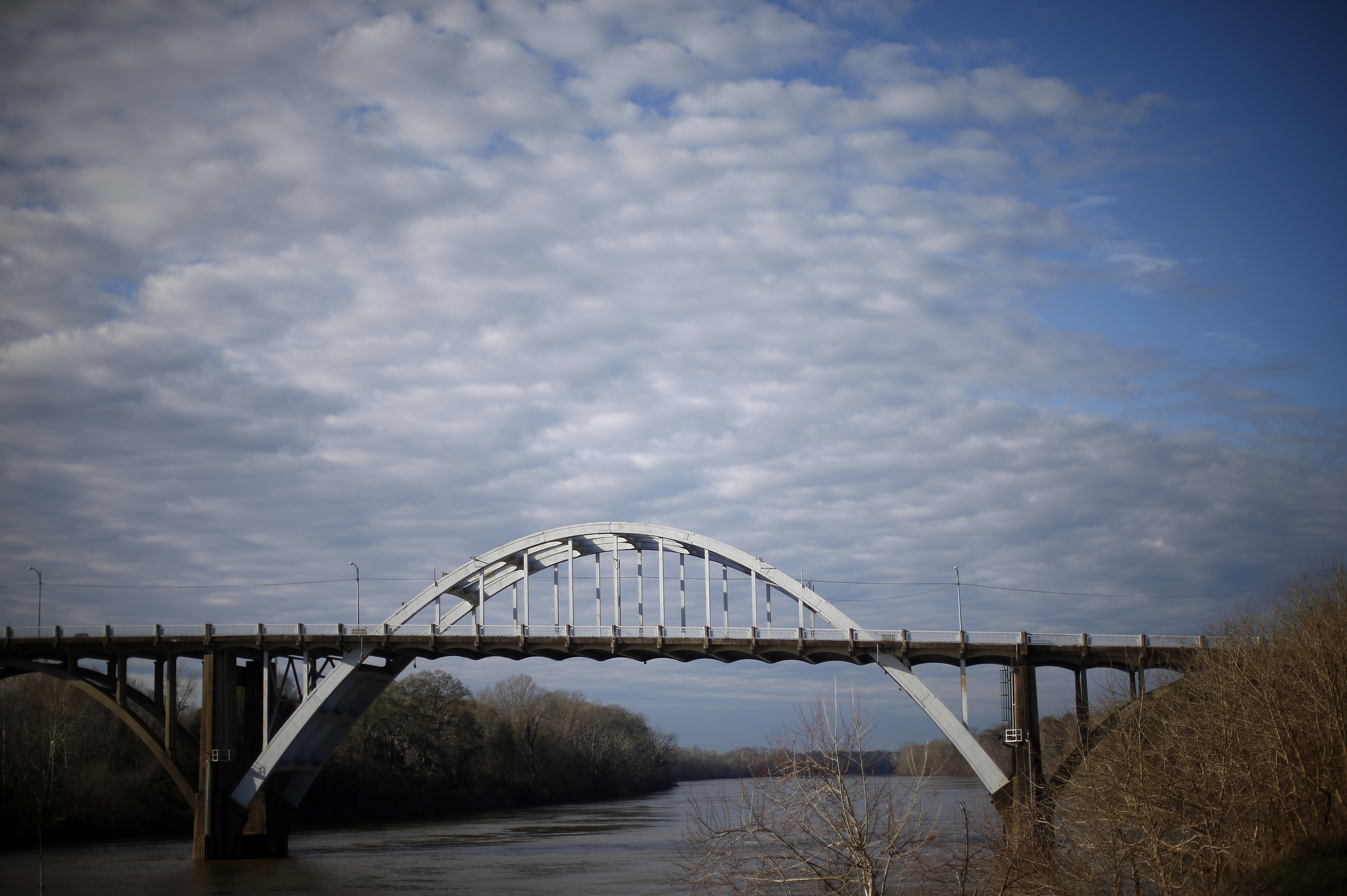 The Edmund Pettus Bridge is seen in Selma, Alabama on Jan. 9, 2015. (Jim Young—Reuters)