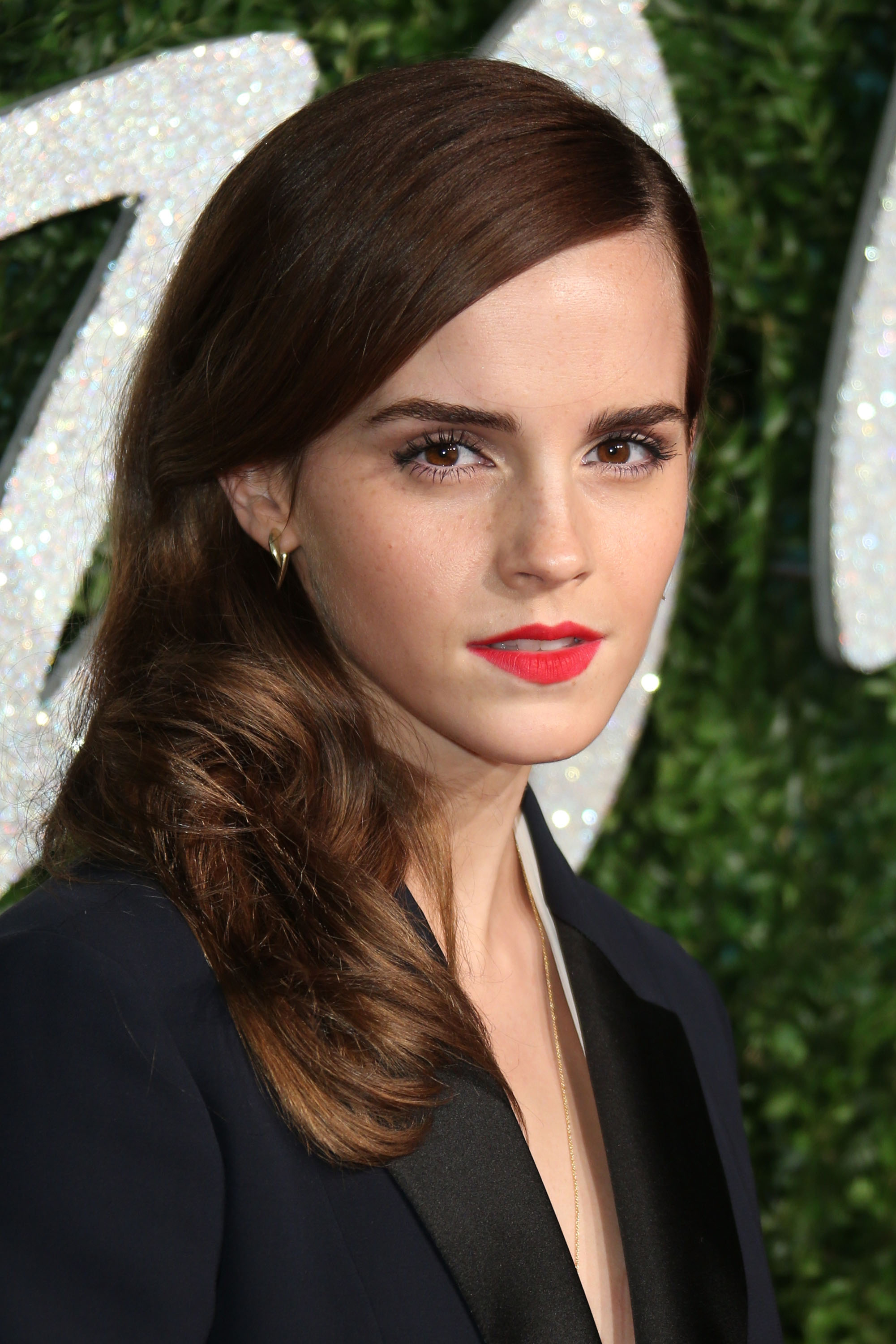 Emma Watson attends the British Fashion Awards at London Coliseum on December 1, 2014 in London, England. (Mike Marsland&mdash;WireImage/Getty Images)