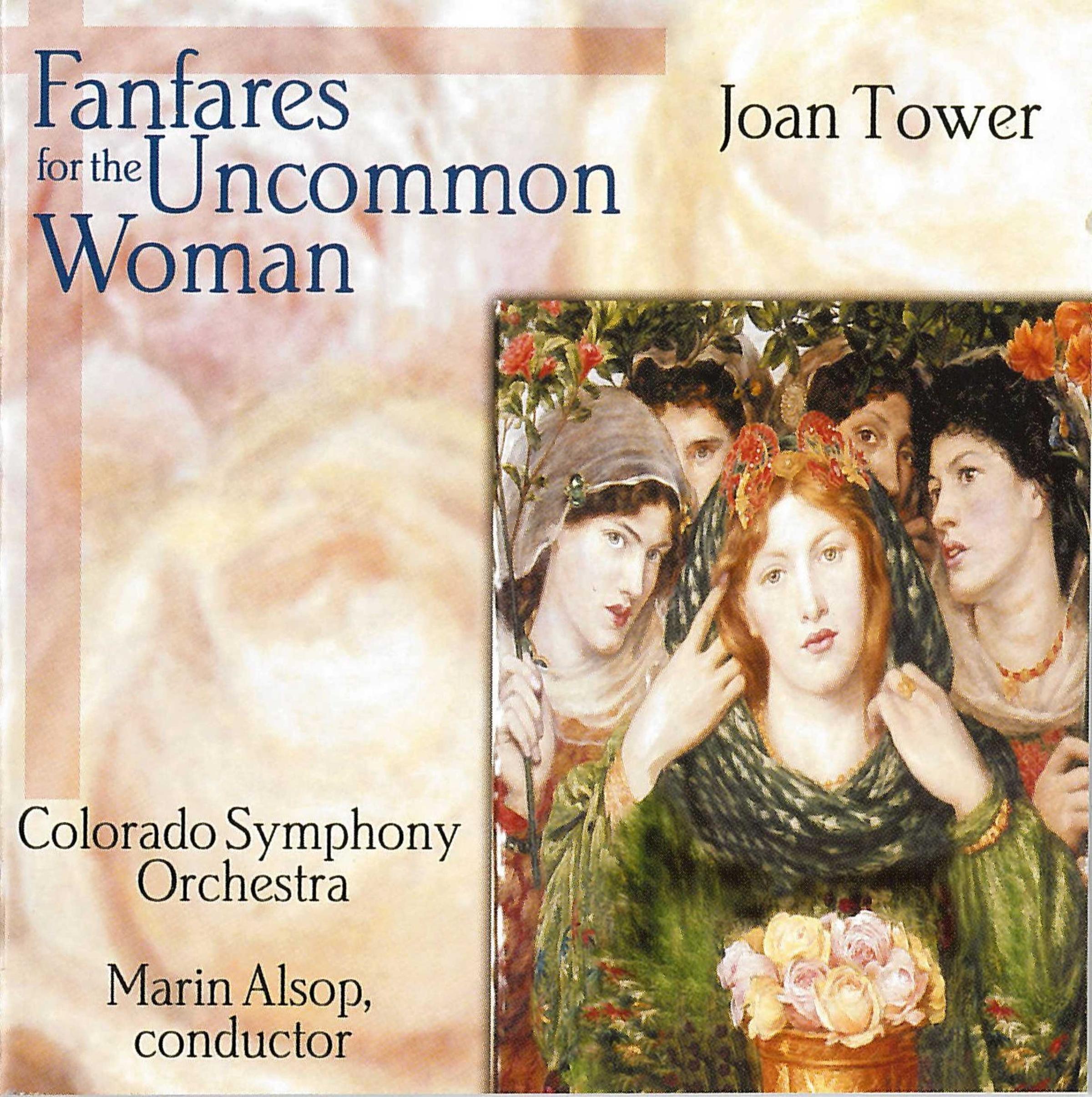 “Fanfares for the Uncommon Woman”—Joan Tower (CD cover). Courtesy KOCH International.