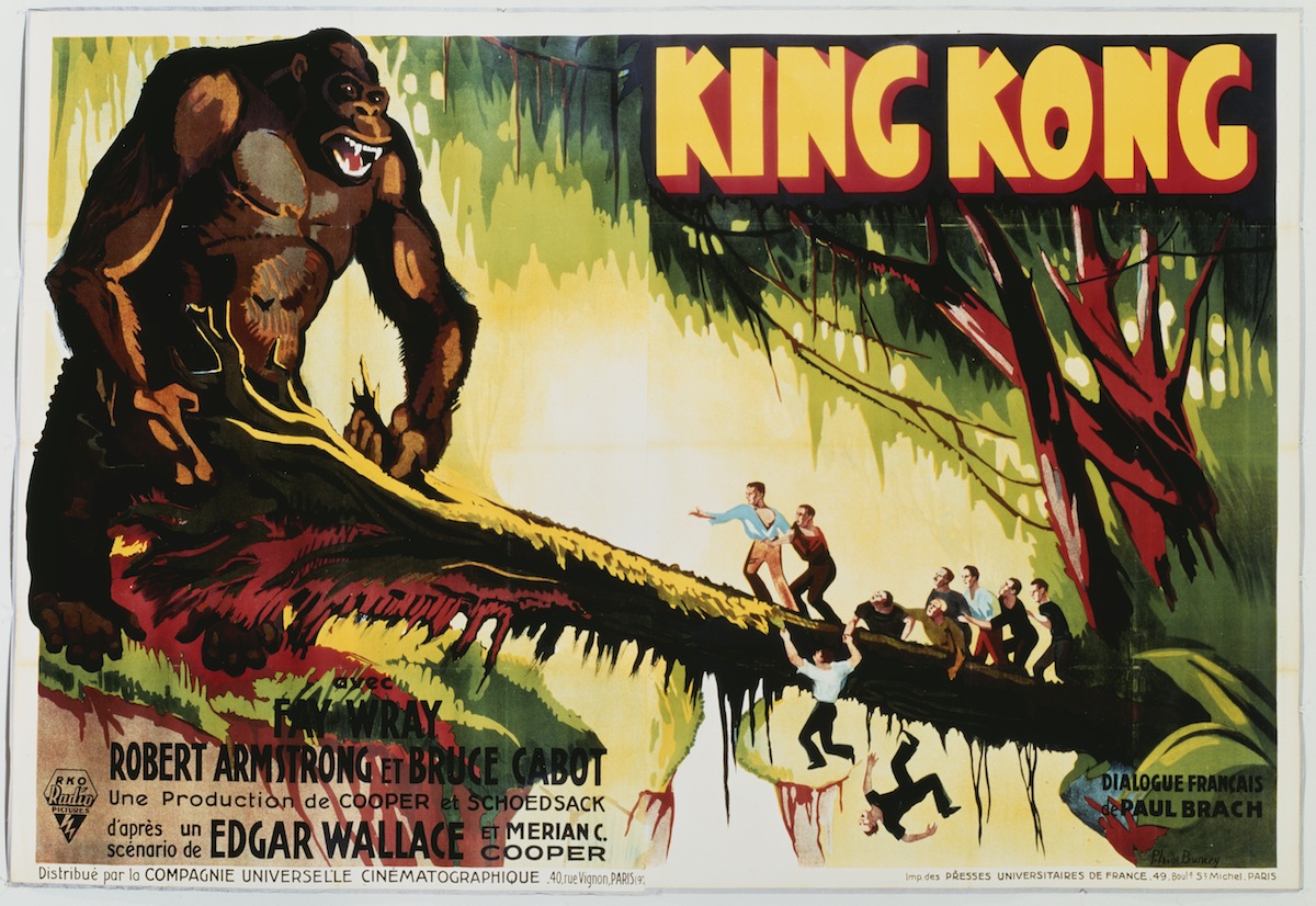 A poster for Merian C. Cooper's 1933 'King Kong' (Movie Poster Image Art/Getty Images)