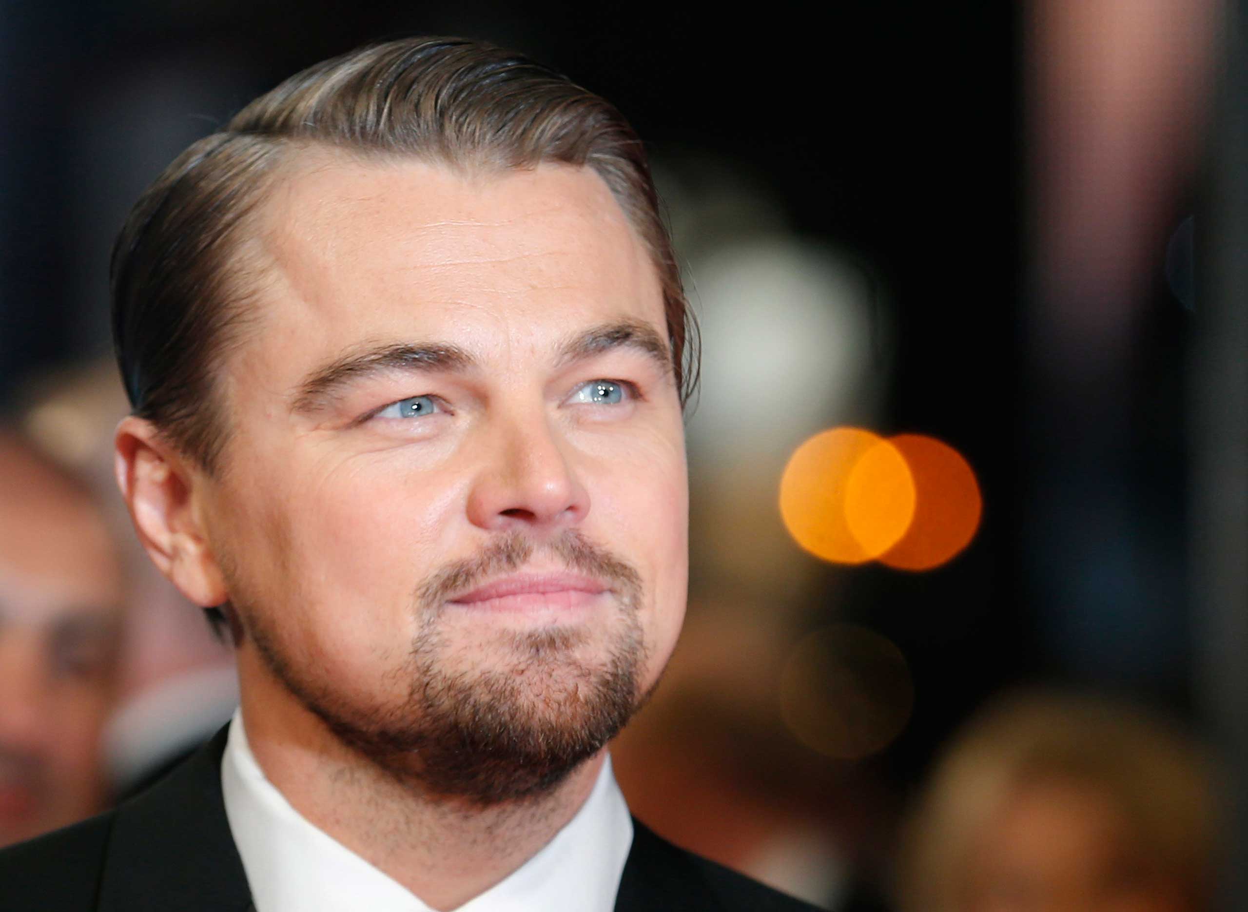 File photo of DiCaprio arriving at the BAFTA awards ceremony at the Royal Opera House in London