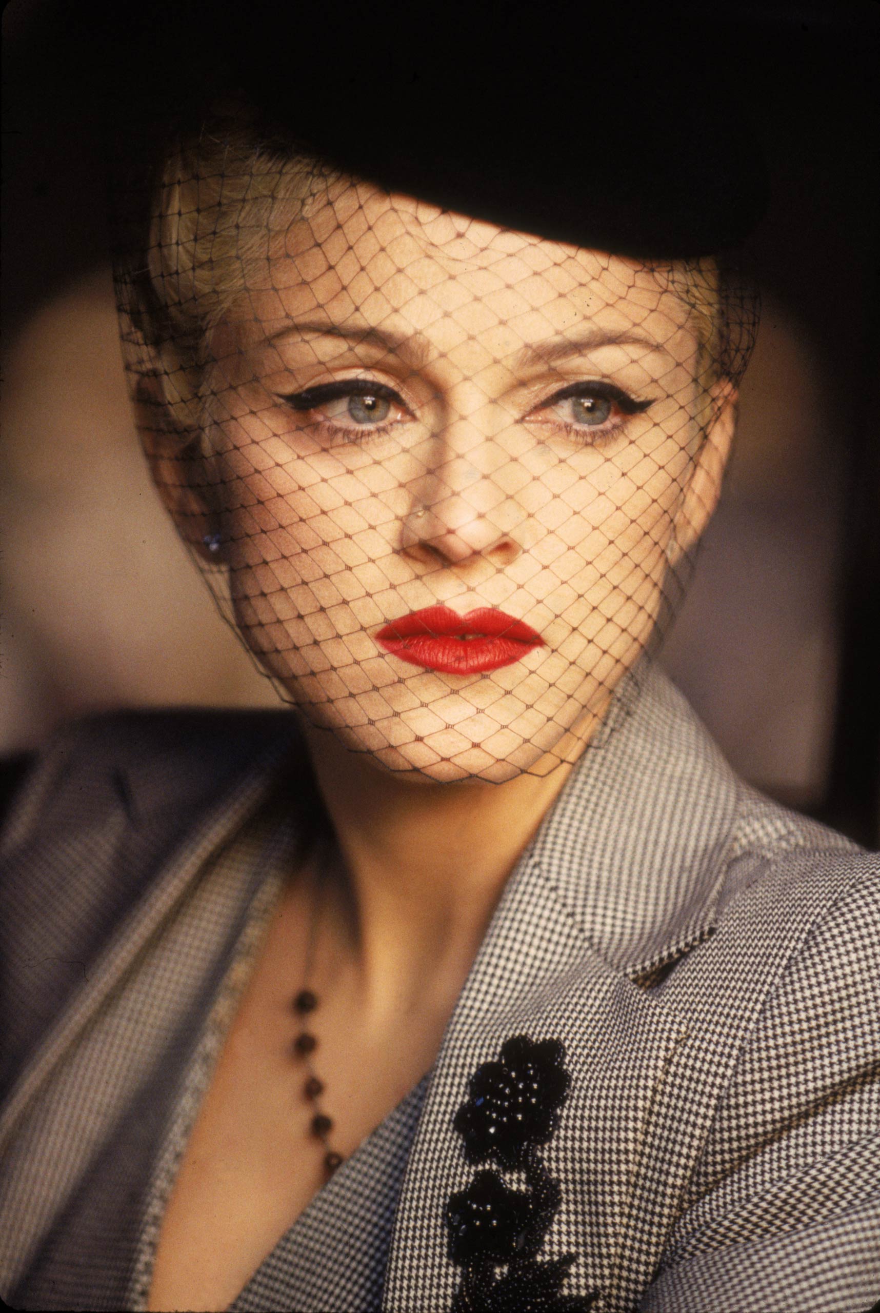Madonna During 'Take A Bow' Video Shoot