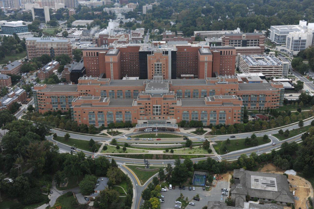 The National Institute of Health Clinical Center in Bethesda, Md.