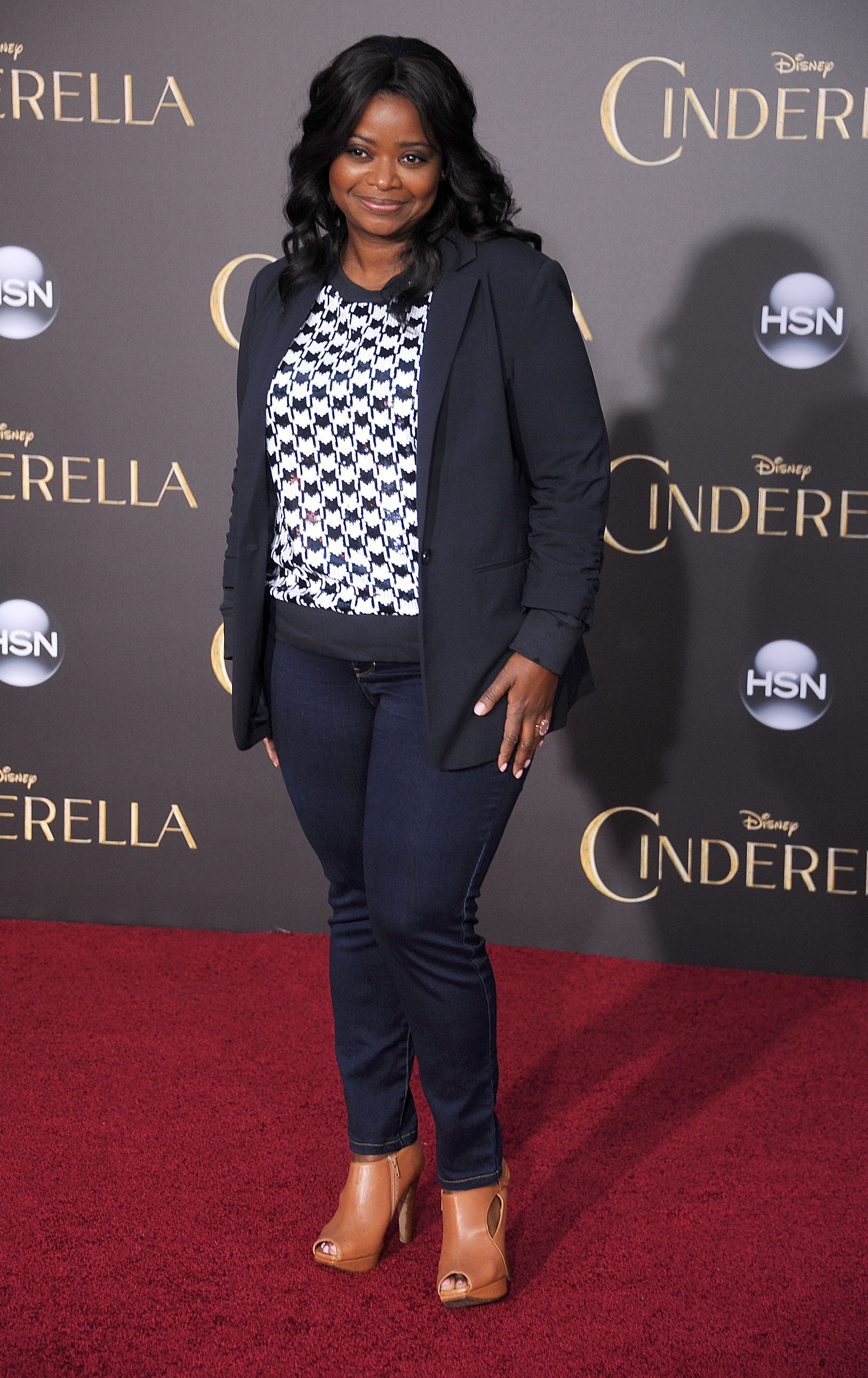 Octavia Spencer arrives at the World Premiere of Disney's "Cinderella" at the El Capitan Theatre on March 1, 2015 in Hollywood.