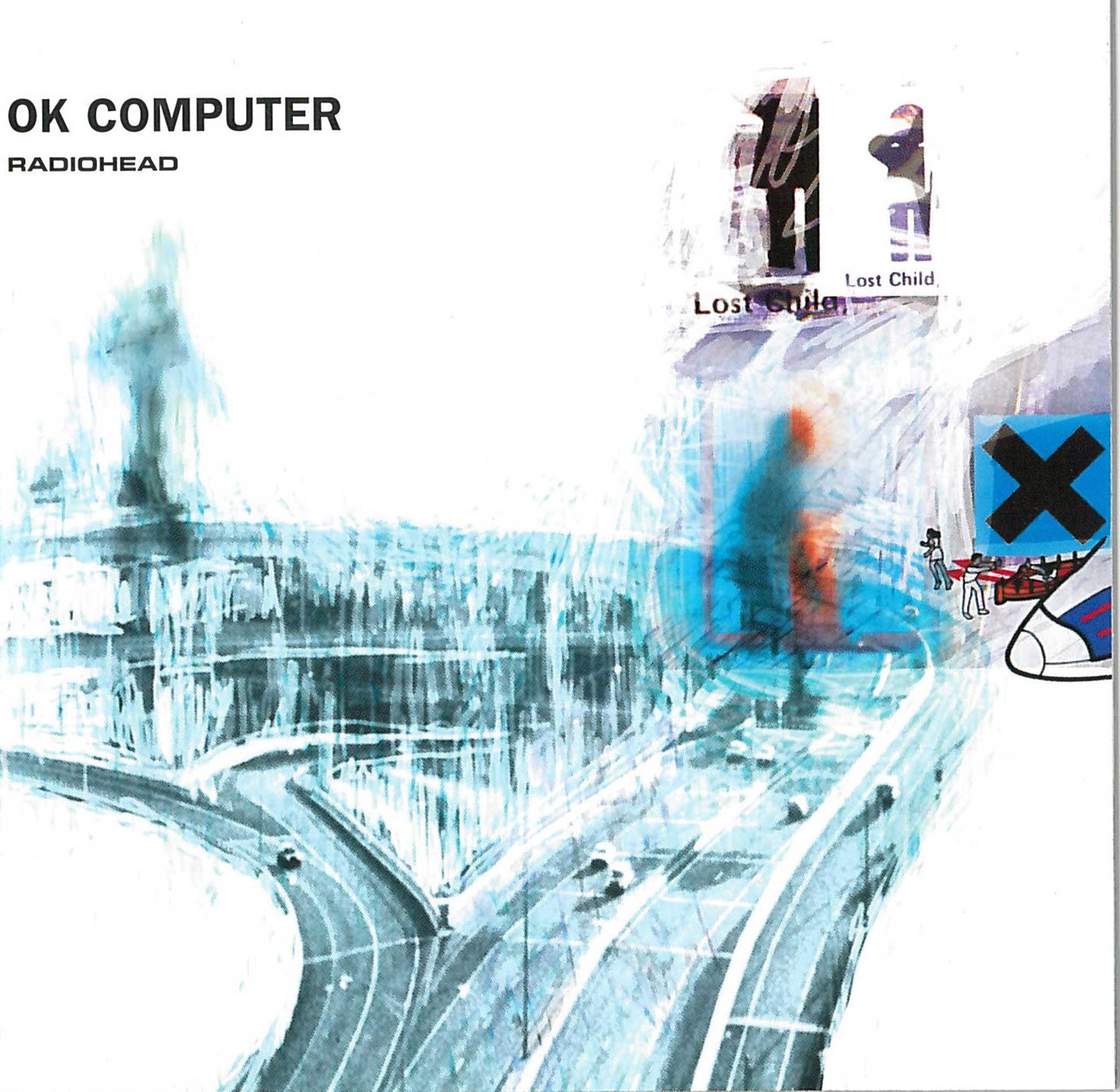“OK Computer” original CD cover. Courtesy Capitol Records.