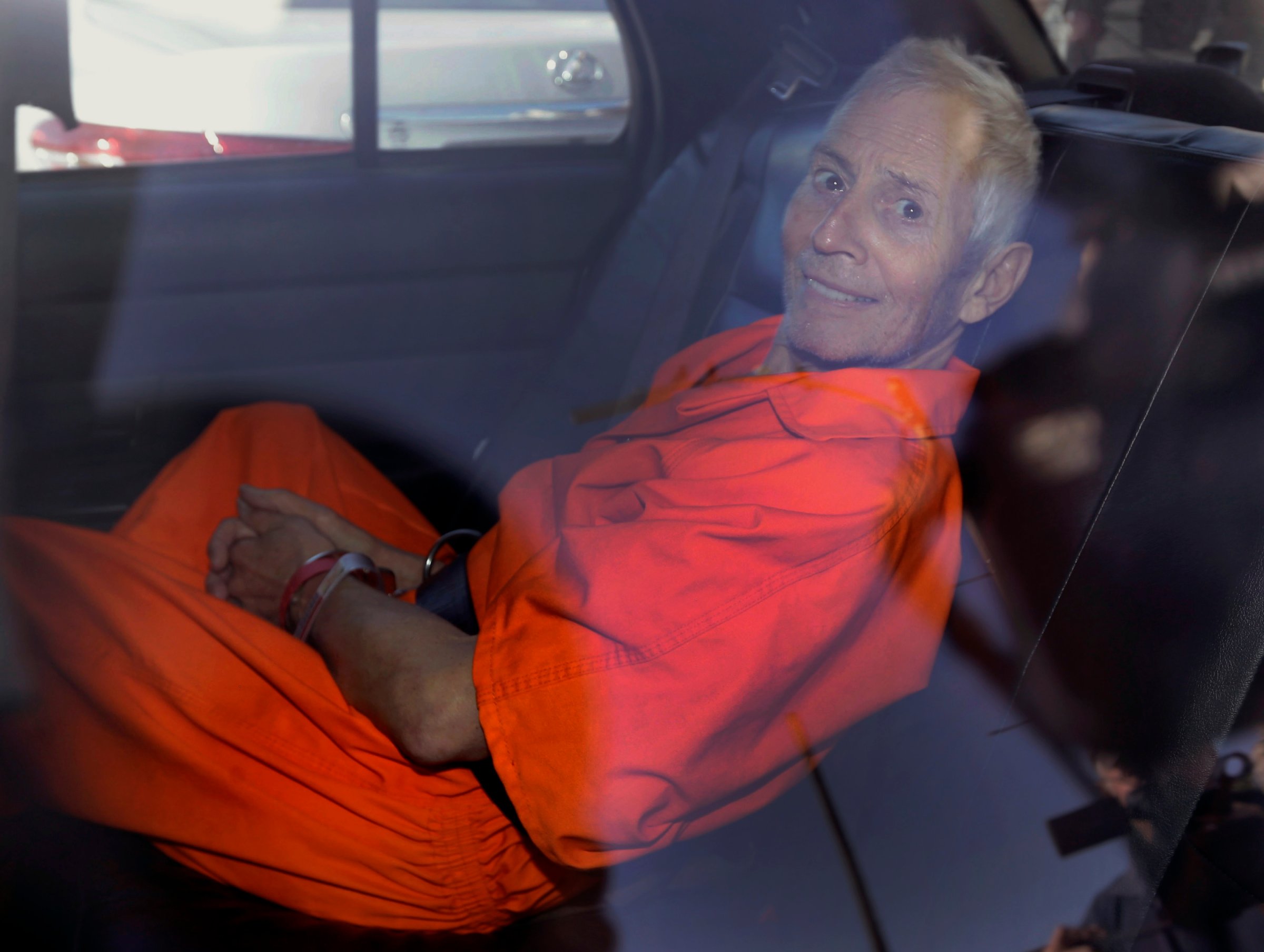 In this Tuesday, March 17, 2015 photo, Robert Durst appears in New Orleans.