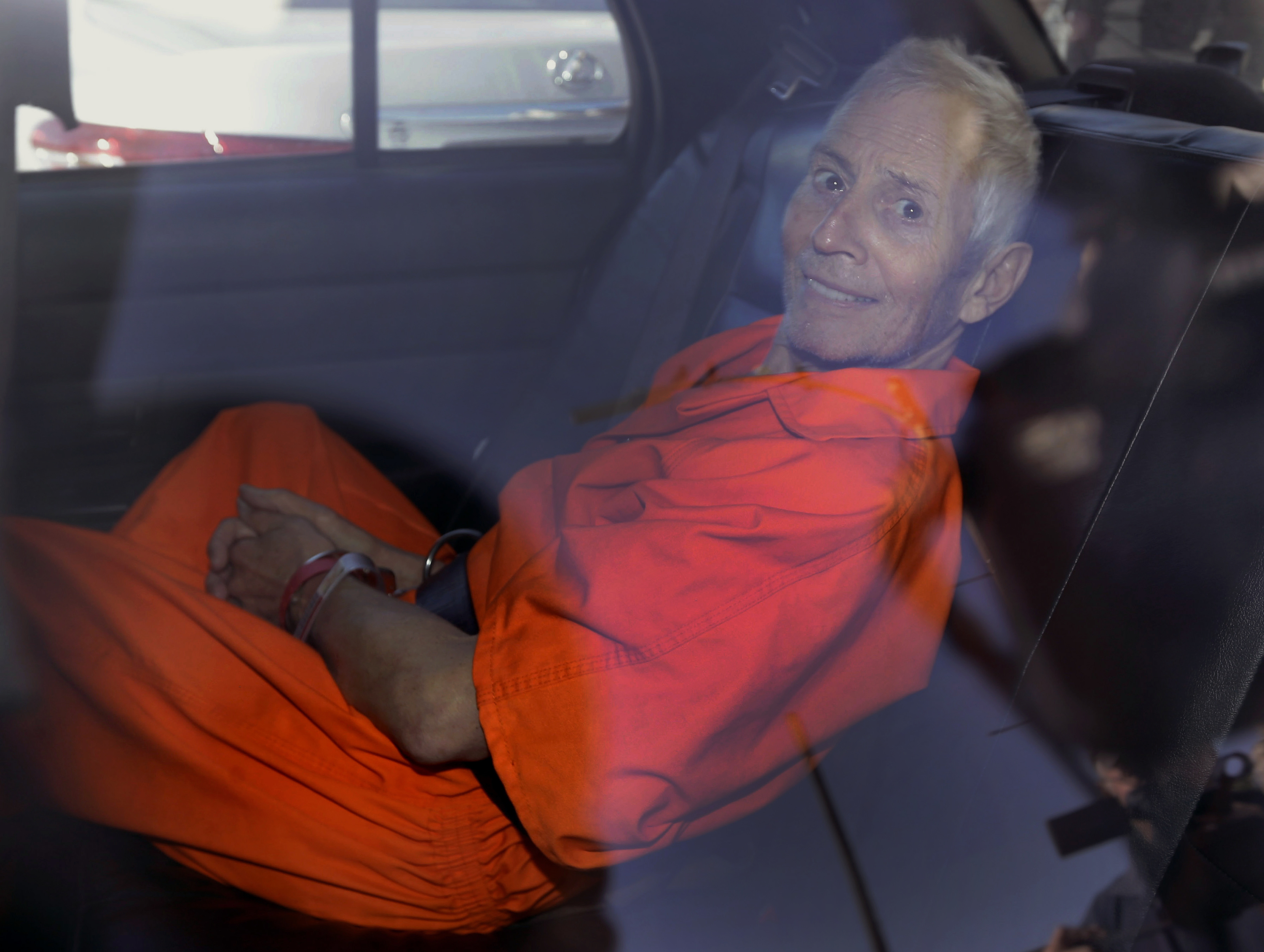 In this Tuesday, March 17, 2015 photo, Robert Durst appears in New Orleans.