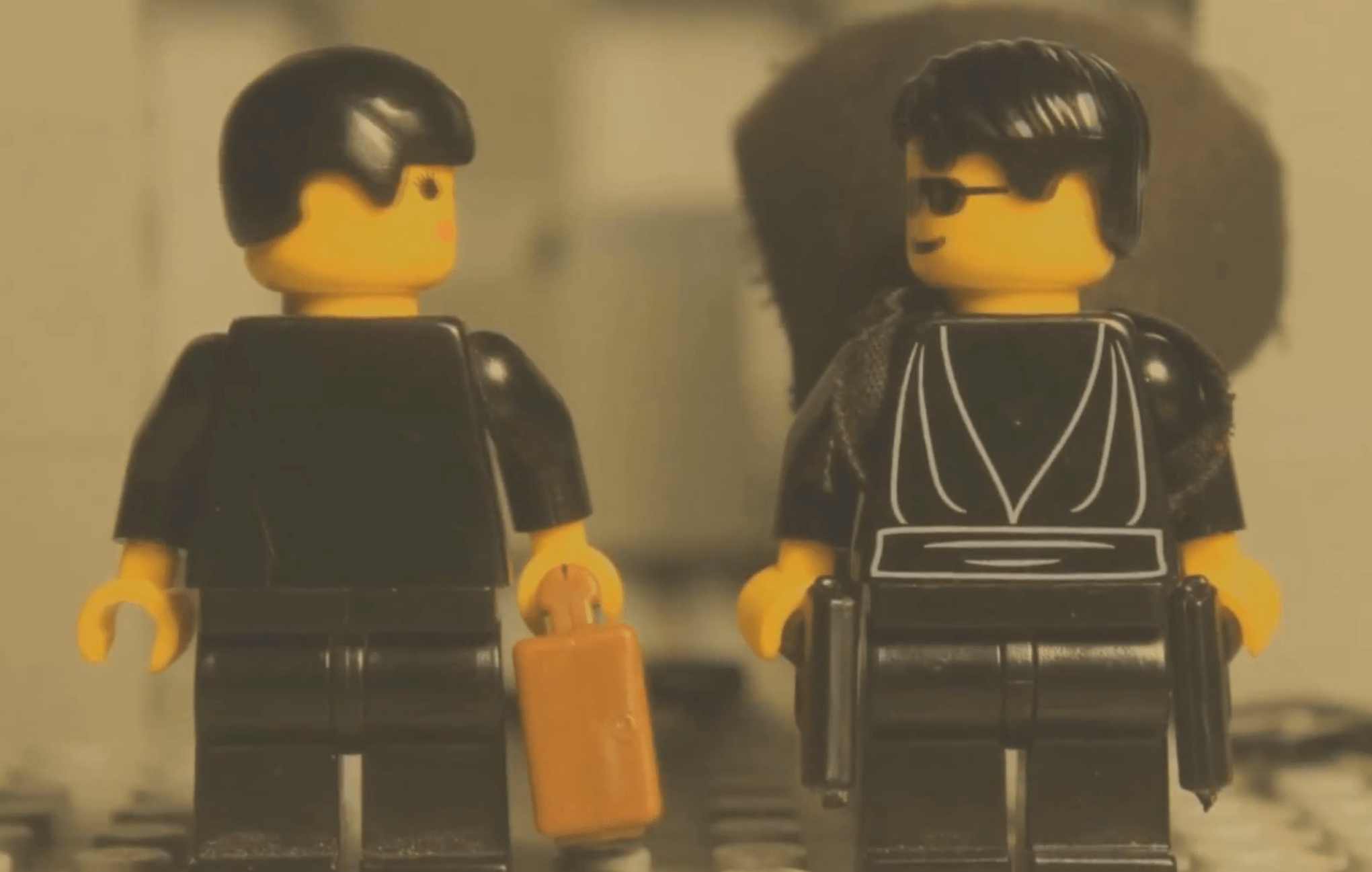 Lego Matrix Lobby Scene
