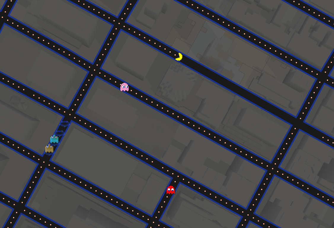 Pac-Man chega ao Google Maps