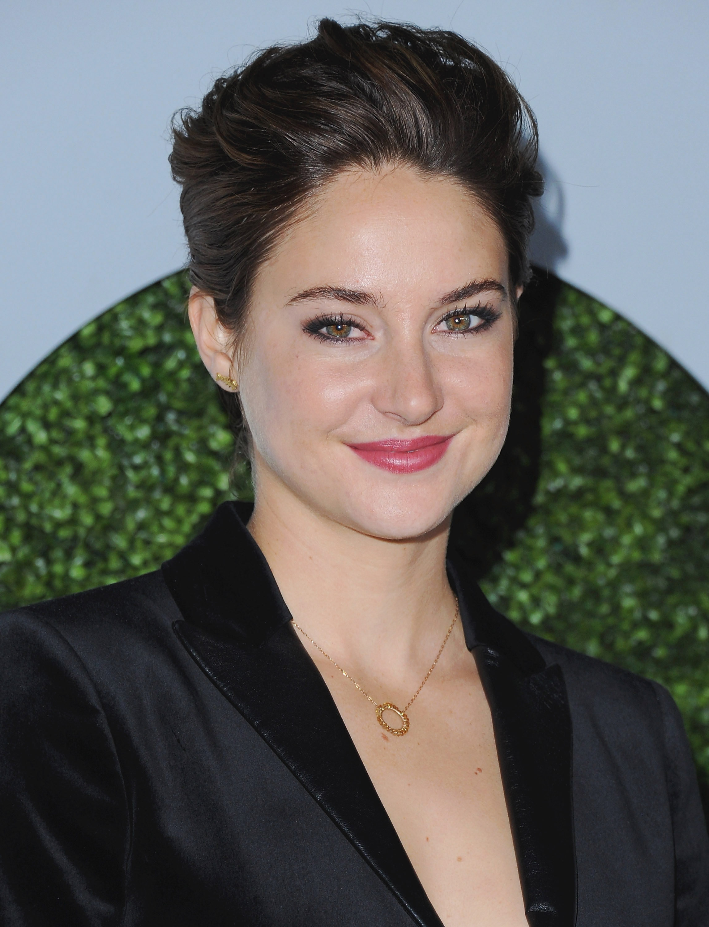 Actress Shailene Woodley arrives at the 2014 GQ Men Of The Year Party at Chateau Marmont on December 4, 2014 in Los Angeles, California. (Jon Kopaloff—FilmMagic/Getty Images)