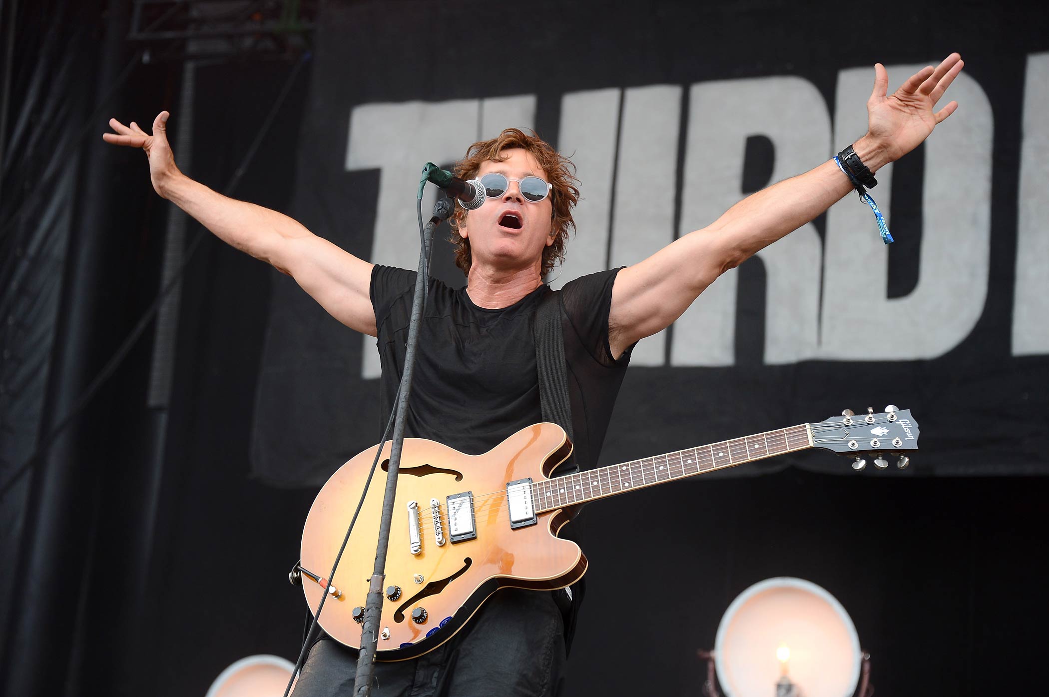 Stephan Jenkins of Third Eye Blind performs onstage during day 3 of the Firefly Music Festival on June 21, 2014 in Dover, Del. (Theo Wargo—Getty Images)