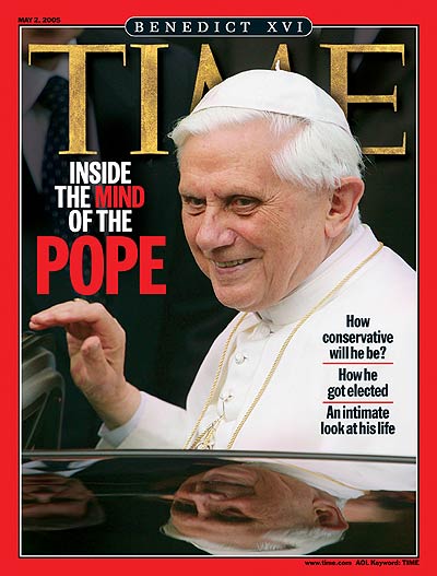 Pope Benedict, May 2, 2005