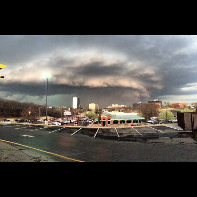 Tornado near Tulsa, Okla. on March 25, 2015.