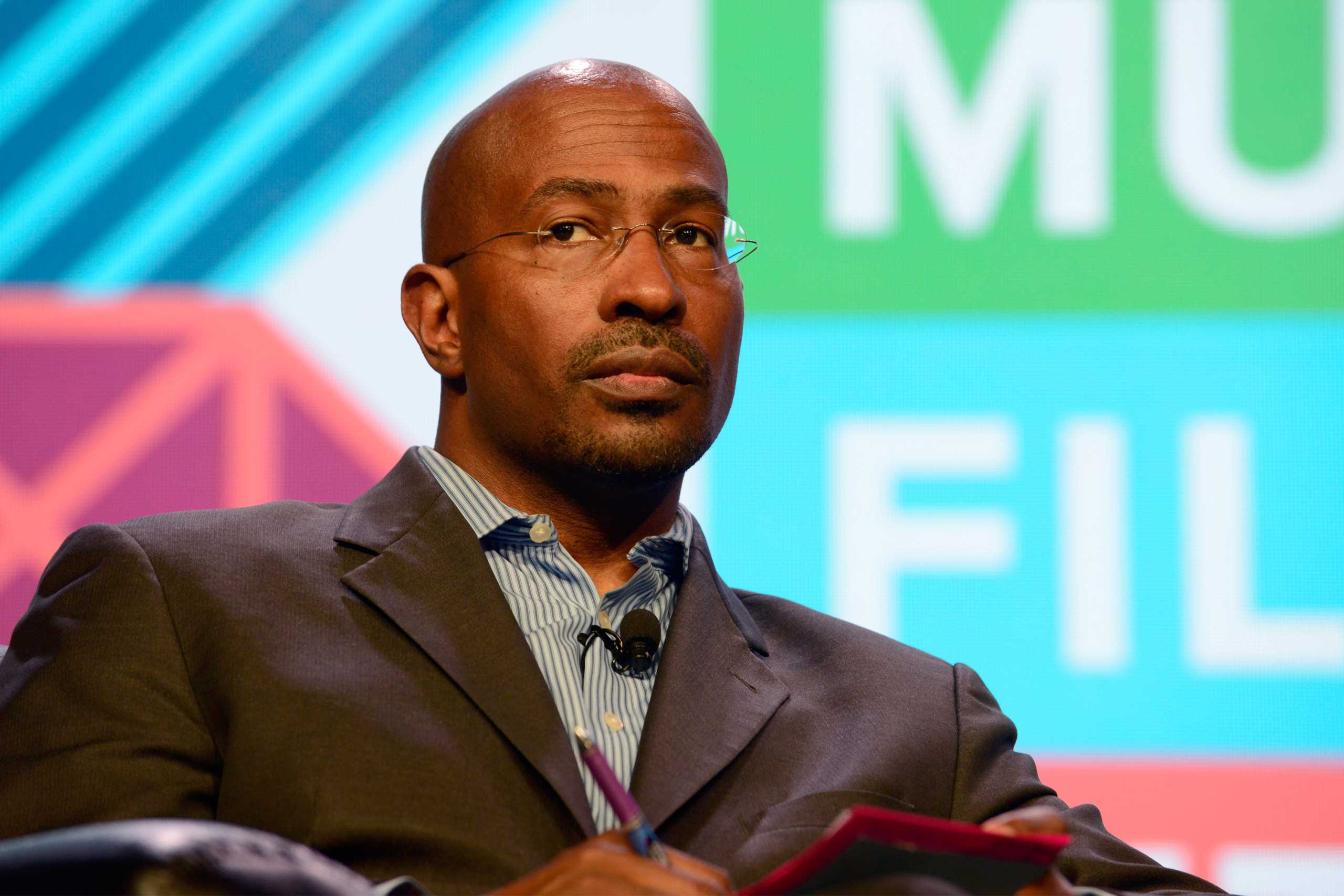 Civil rights activist Van Jones speaks onstage at '#YesWeCode: From The 'Hood To Silicon Valley' during the 2015 SXSW Music, Film + Interactive Festival at Austin Convention Center in Austin on March 16, 2015. (Robert A Tobiansky–Getty Images)