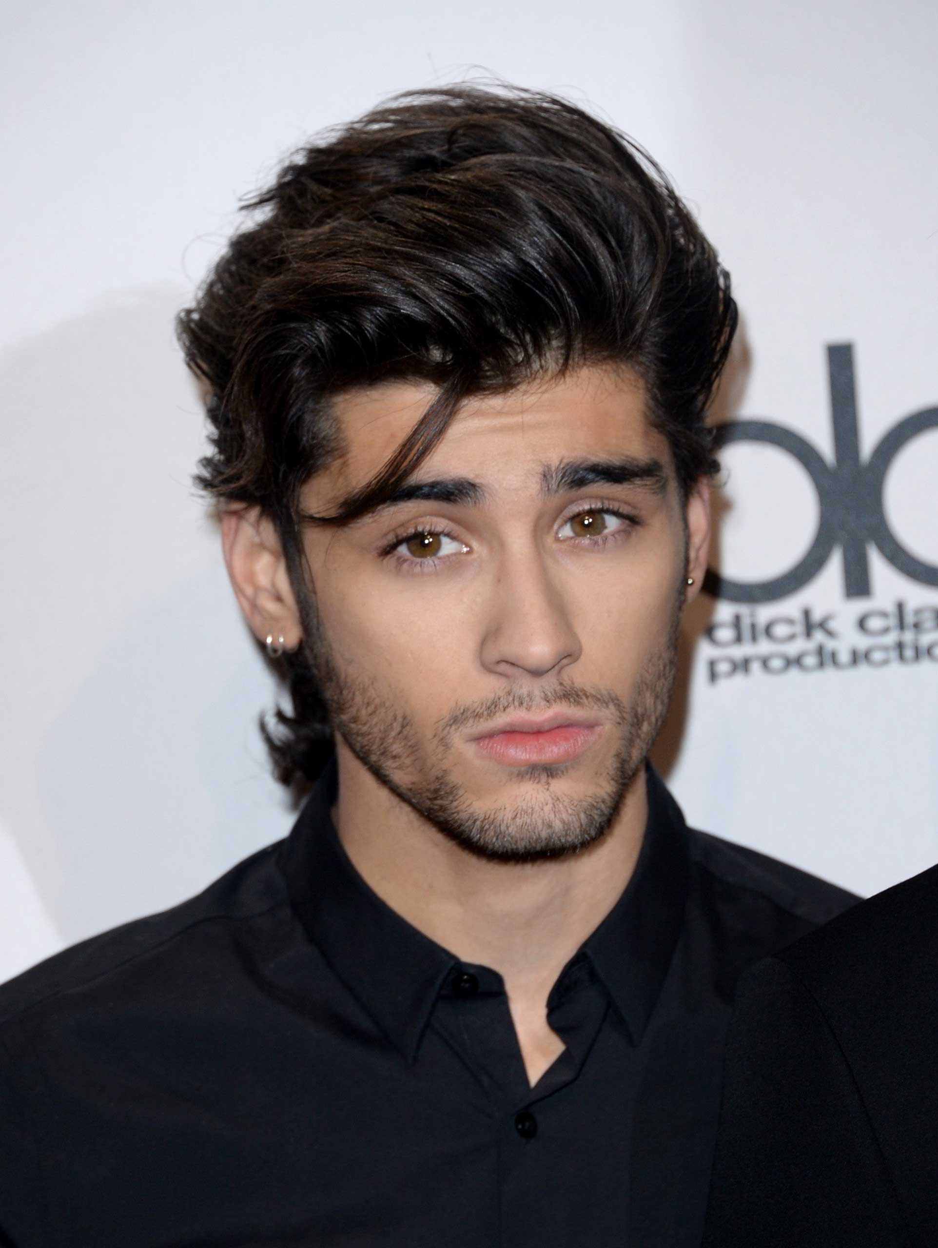 Singer Zayn Malik of One Direction at the 2014 American Music Awards at Nokia Theatre in Los Angeles on Nov. 23, 2014.