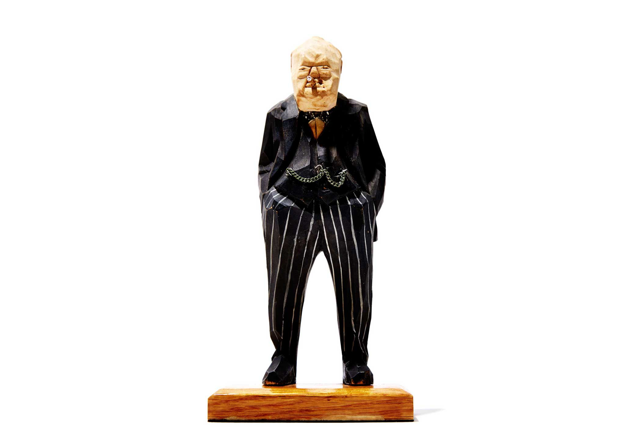 2. Bob Iger’s Winston Churchill Figurine
                              “It was carved by a dear friend of my father’s and given to me as a gift when I was 11 or 12,” says the Disney CEO. “It’s been on every one of my desks for almost 40 years as a reminder of leadership, perseverance and eternal hope that good conquers evil.”