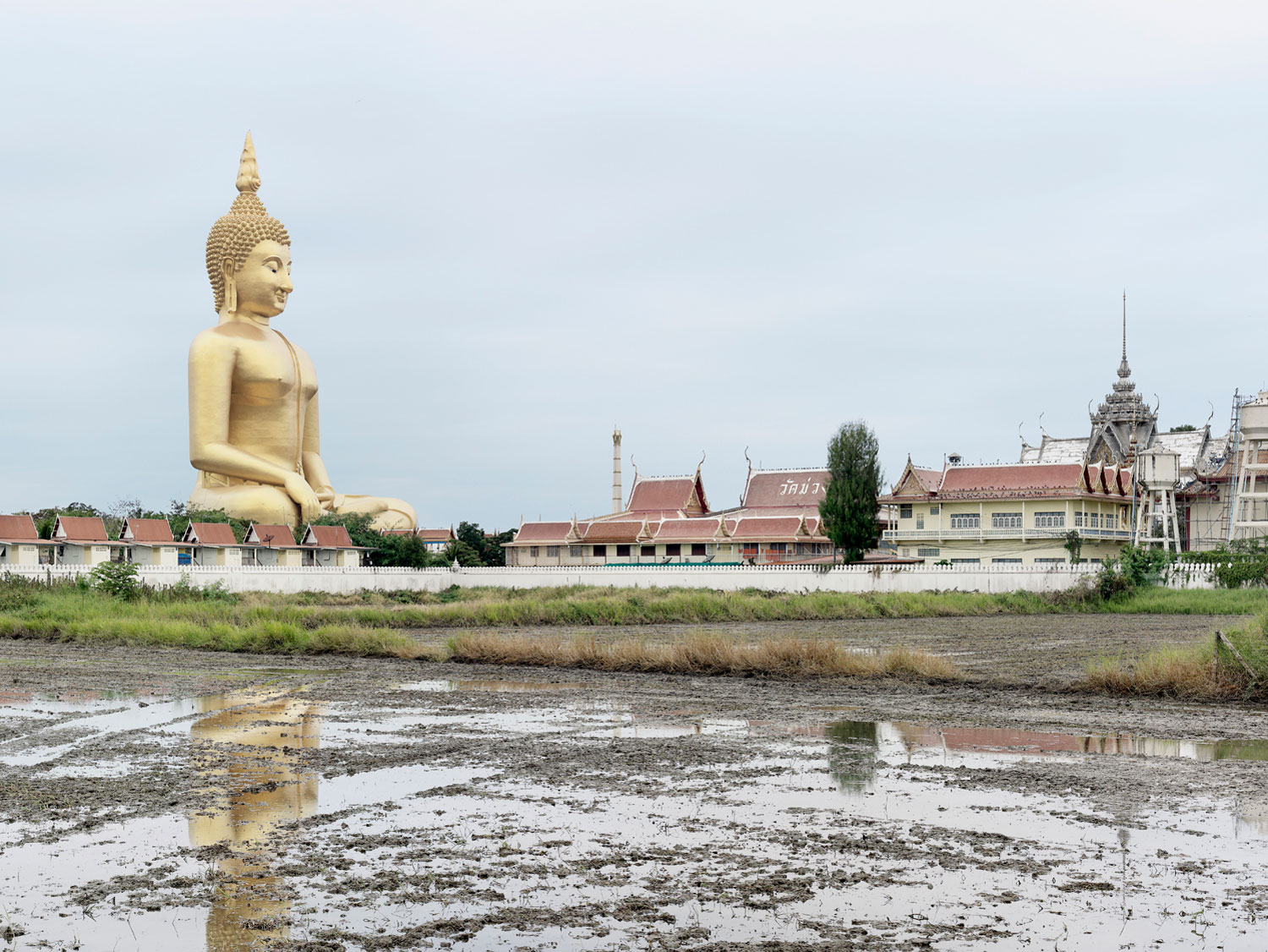 Grand Bouddha Sakayamunee, 92m (301 ft.), built in 2008. Ang Thong, Thailand.
