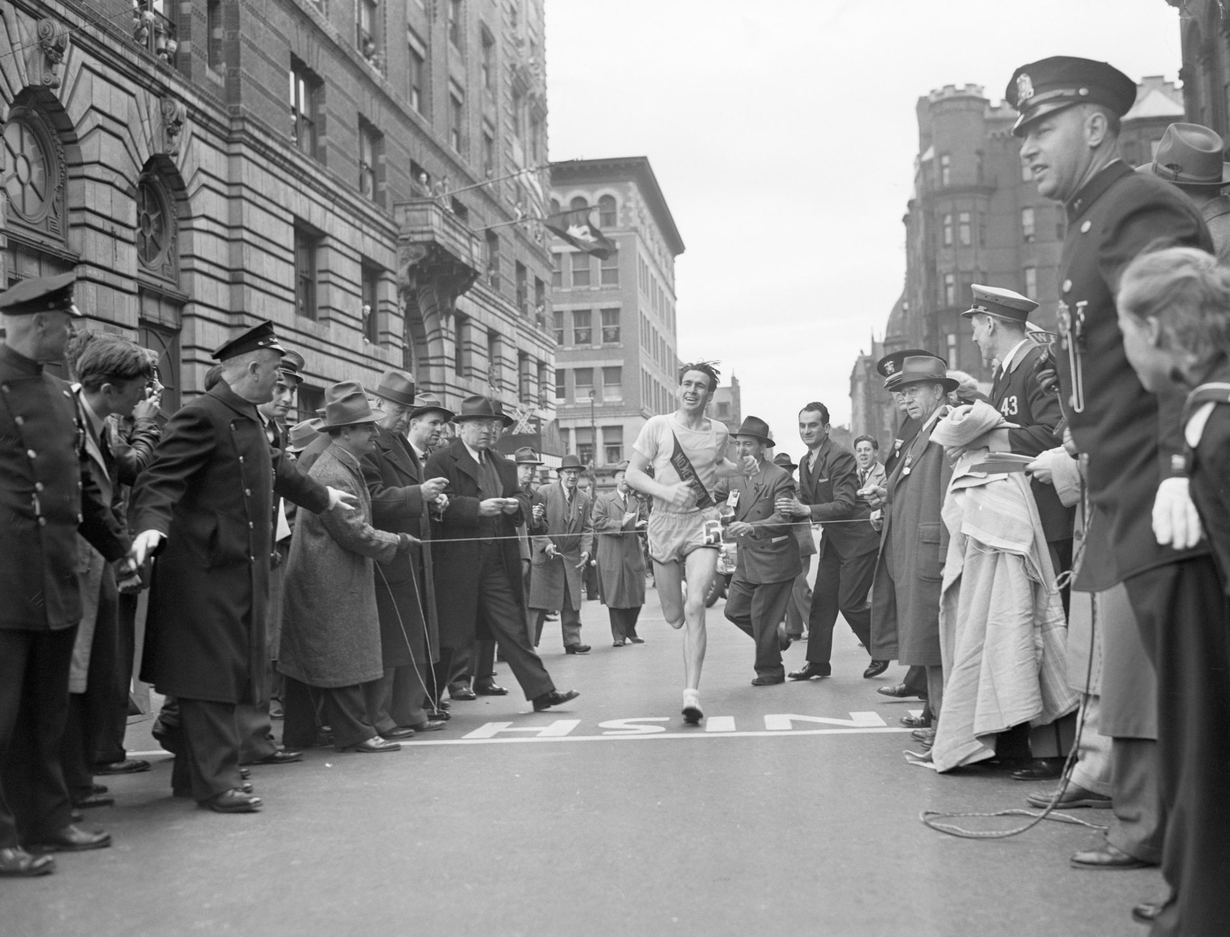 Joe Smith, 1942 winner of the Boston Marathon