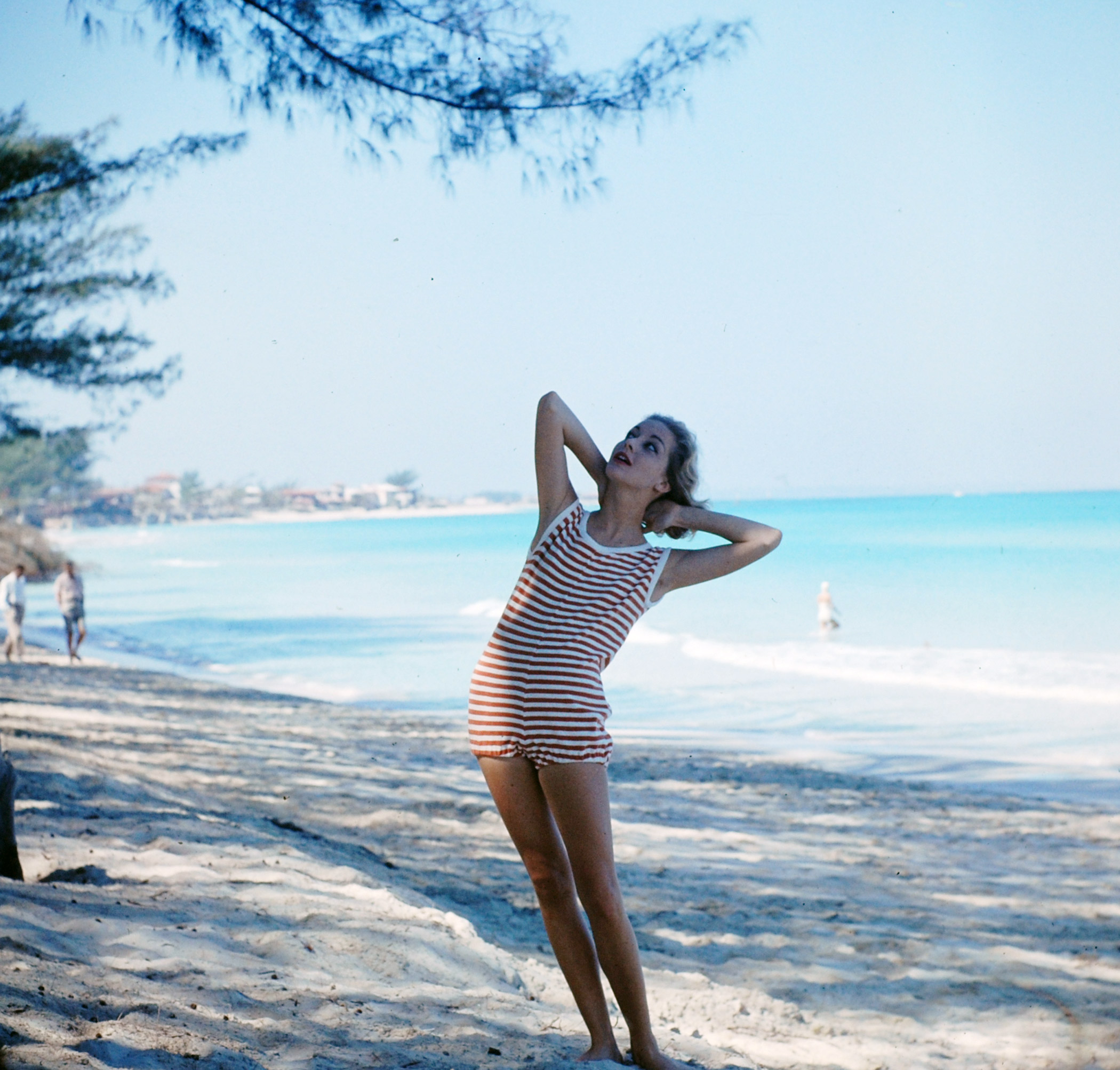1958 swimwear fashion in Cuba.