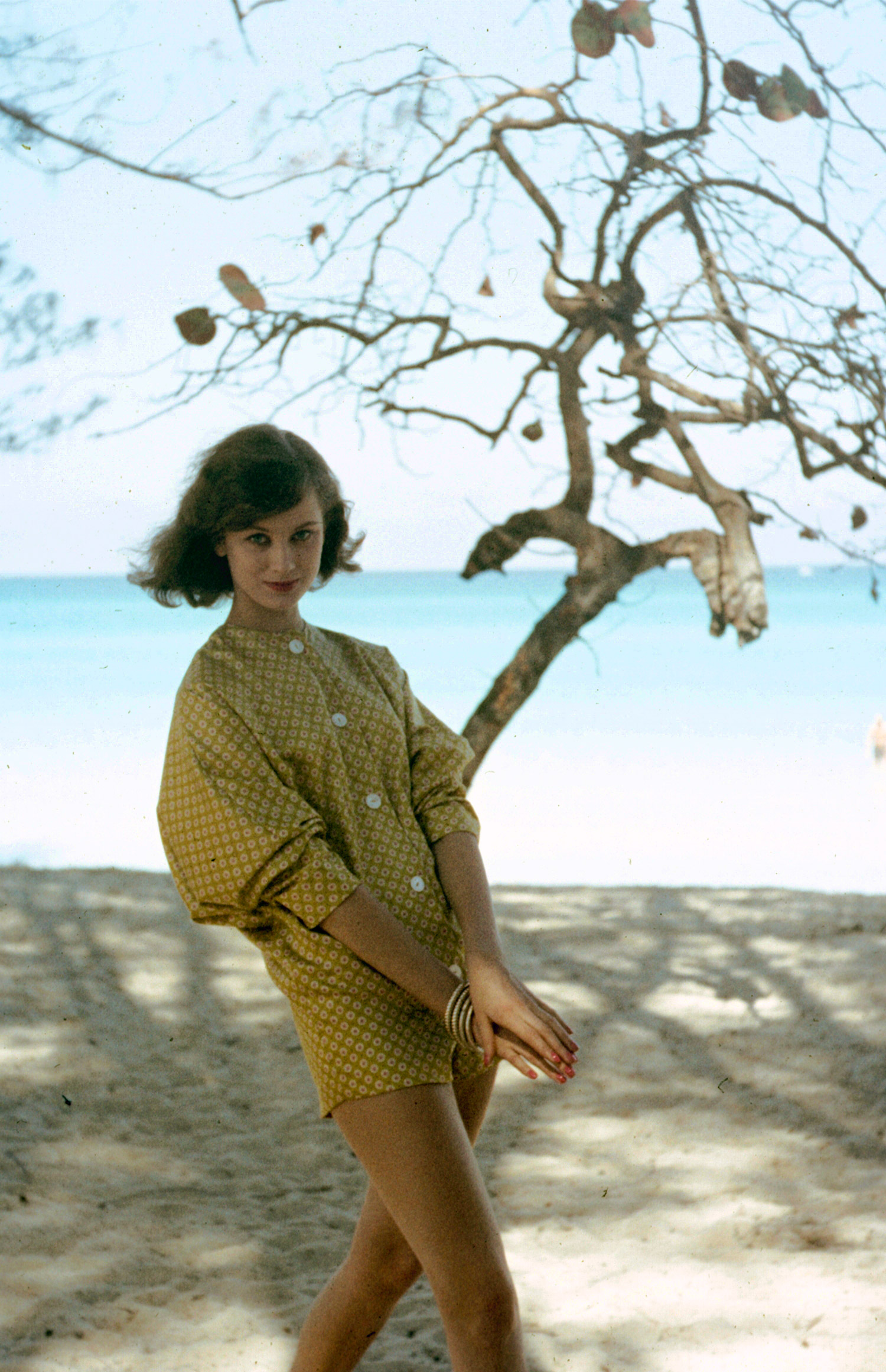1958 swimwear fashion in Cuba.
