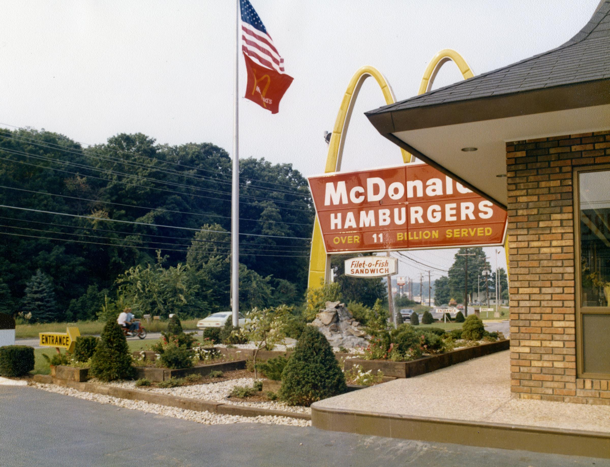 McDonald's Reaches 11 Billion Served in 1972.