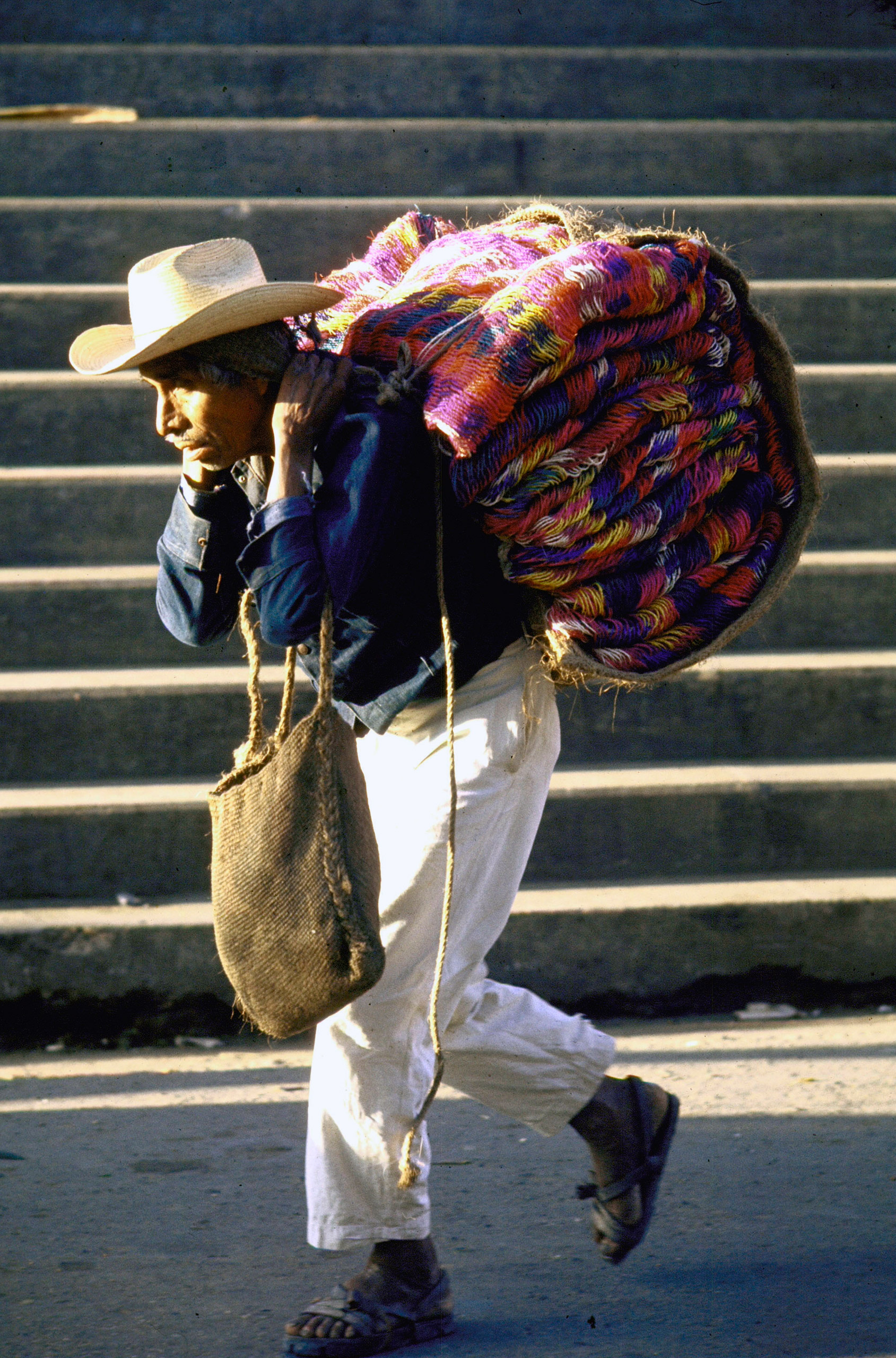 Hammock seller, Oaxaca.